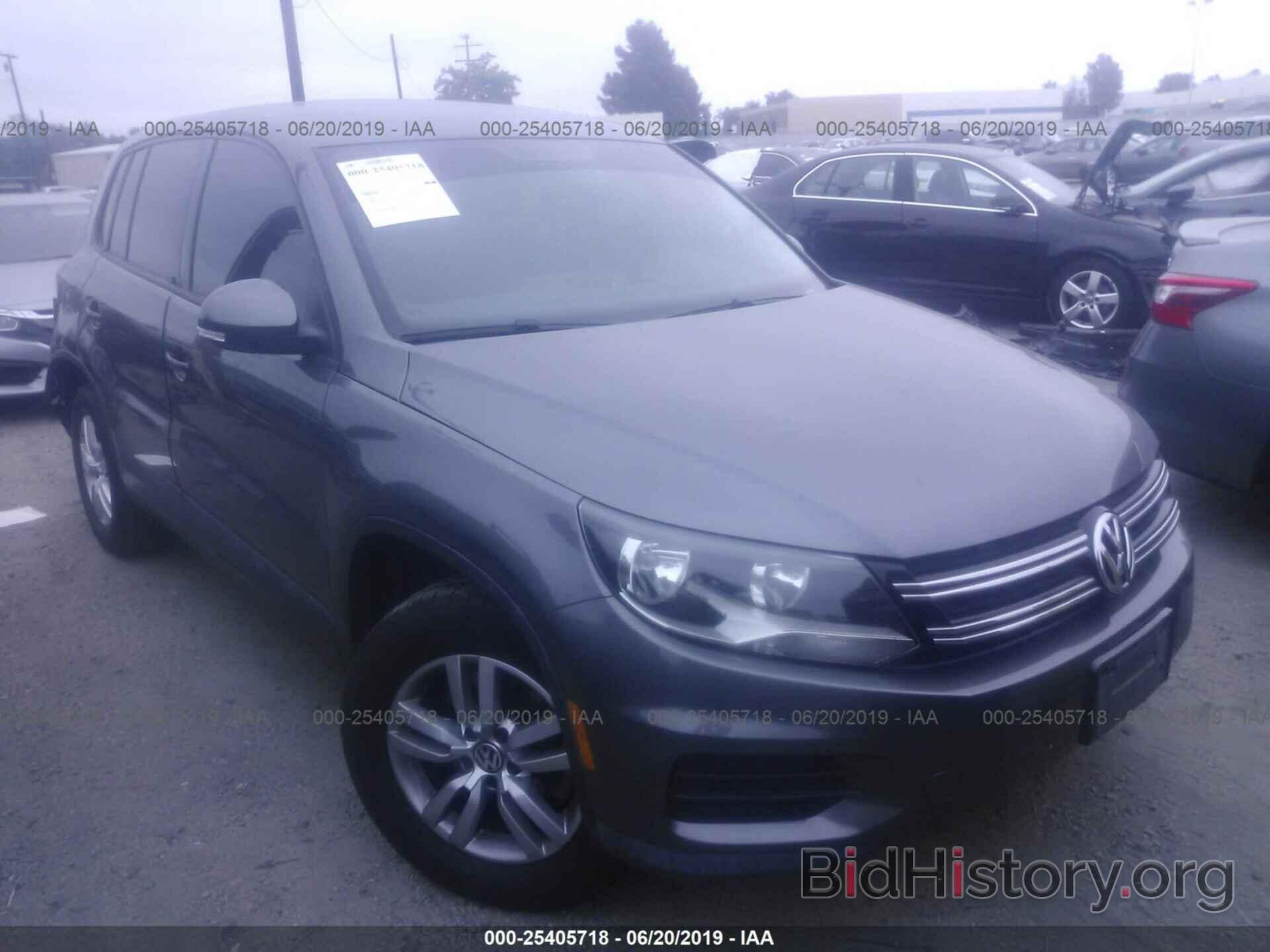 Photo WVGAV7AXXCW076042 - VOLKSWAGEN TIGUAN 2012