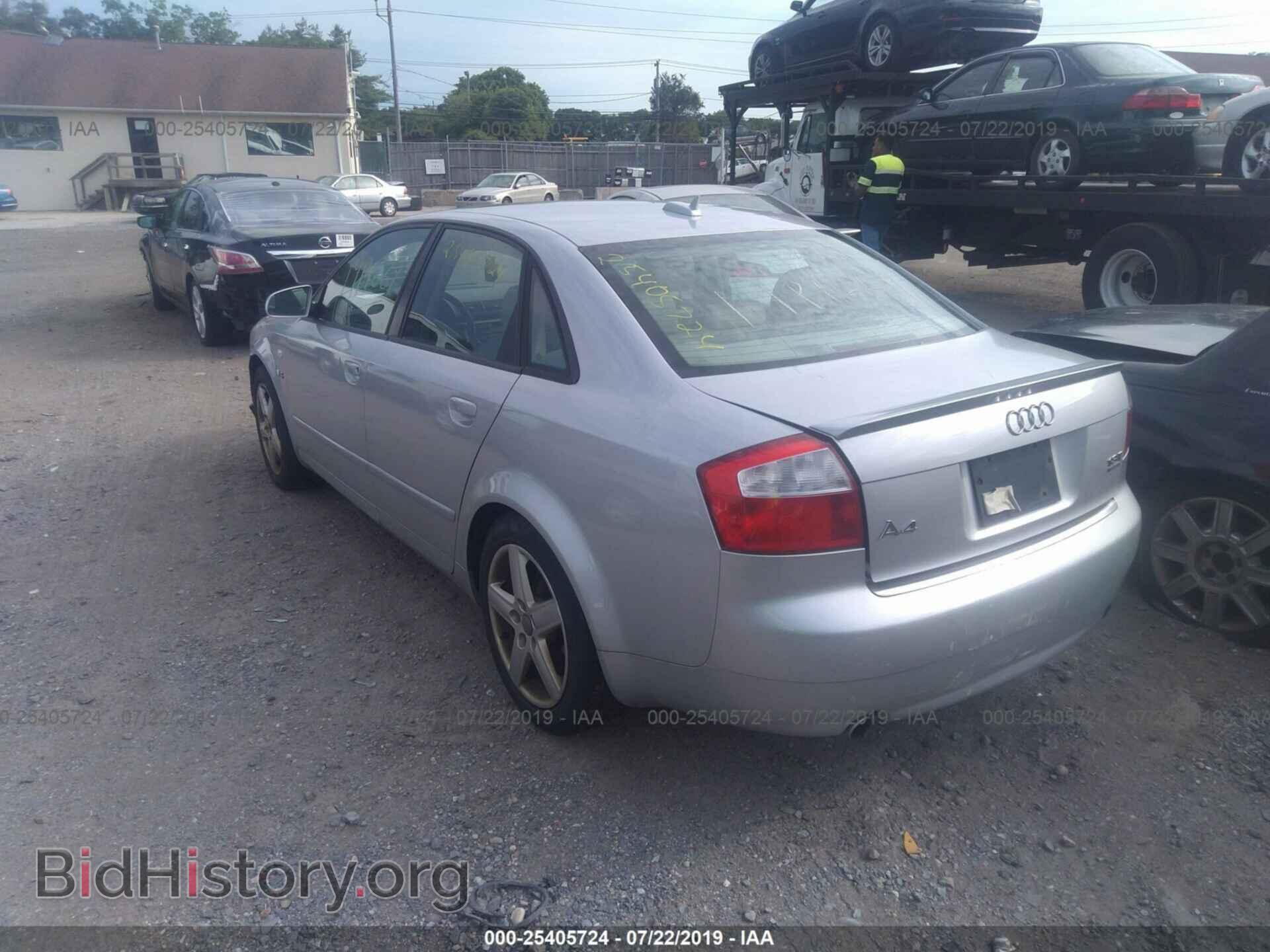 2005 AUDI A4 - VIN: WAULC68E45A089836 - Фото 3