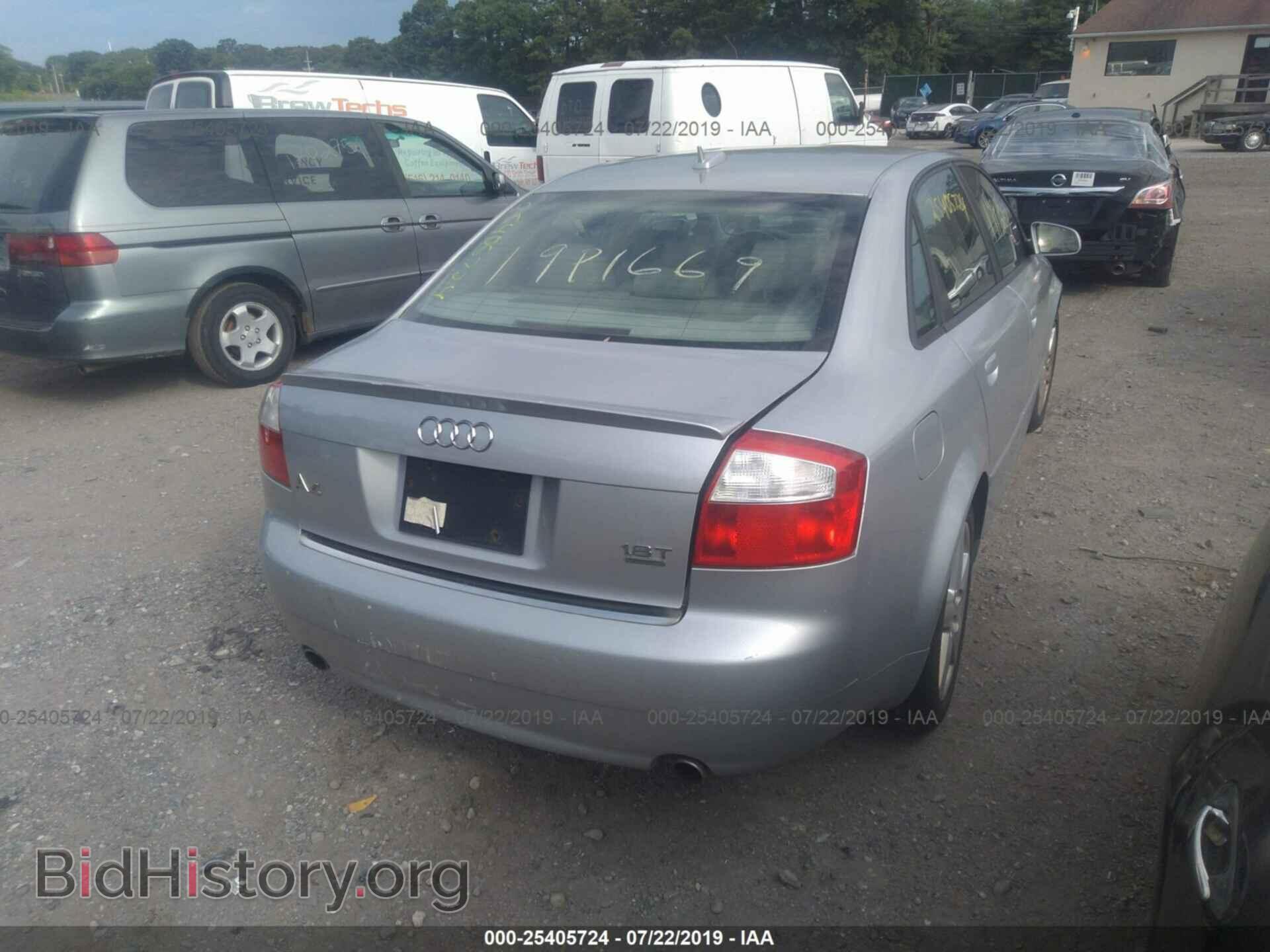 2005 AUDI A4 - VIN: WAULC68E45A089836 - Фото 4