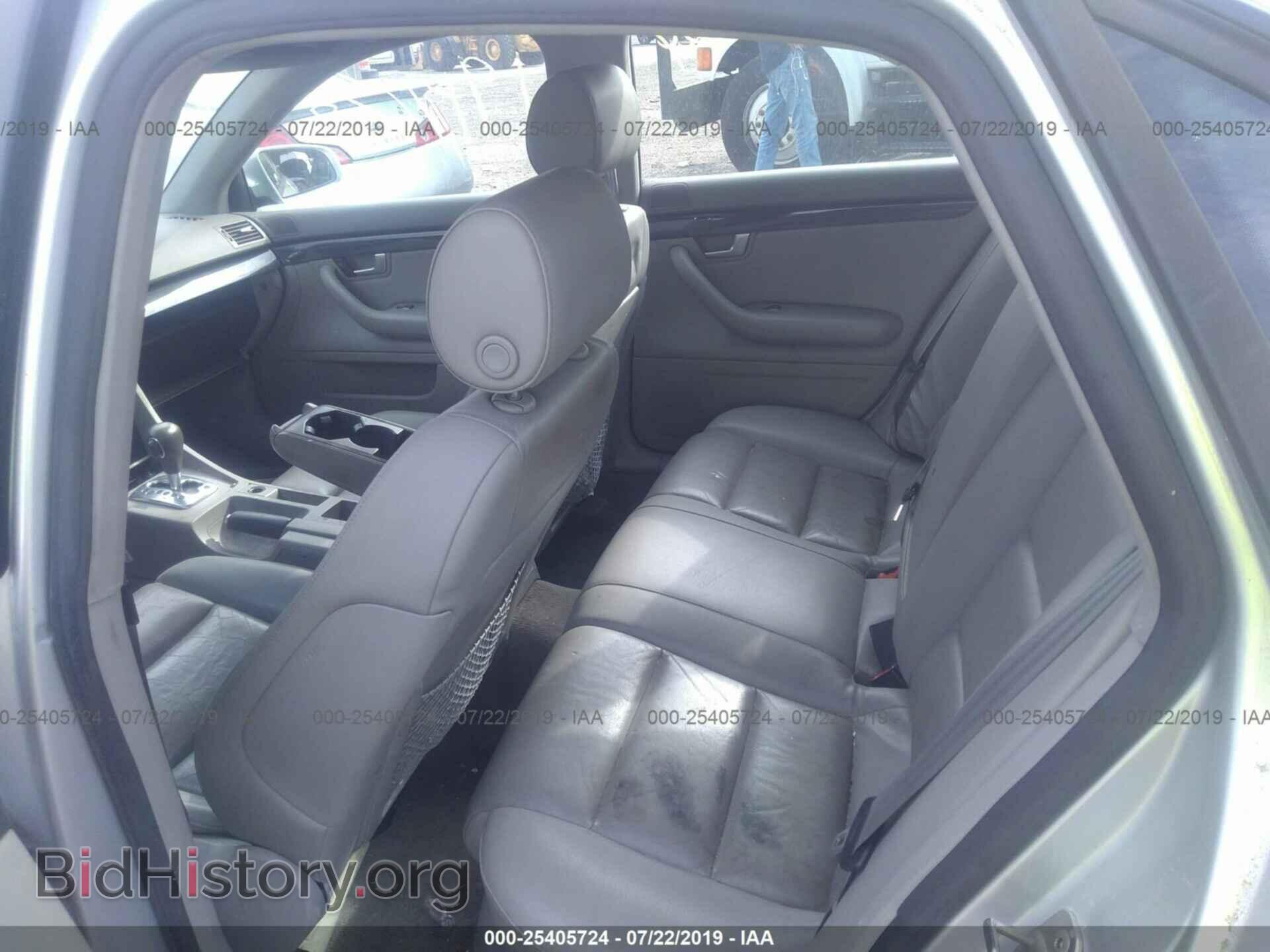 2005 AUDI A4 - VIN: WAULC68E45A089836 - Фото 8