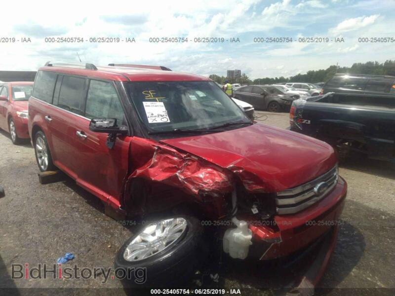 2011 Ford FLEX Limited (VIN 2FMGK5DC4BBD24723) — фото 1 из 10, IAAI, повреждение: правый бок