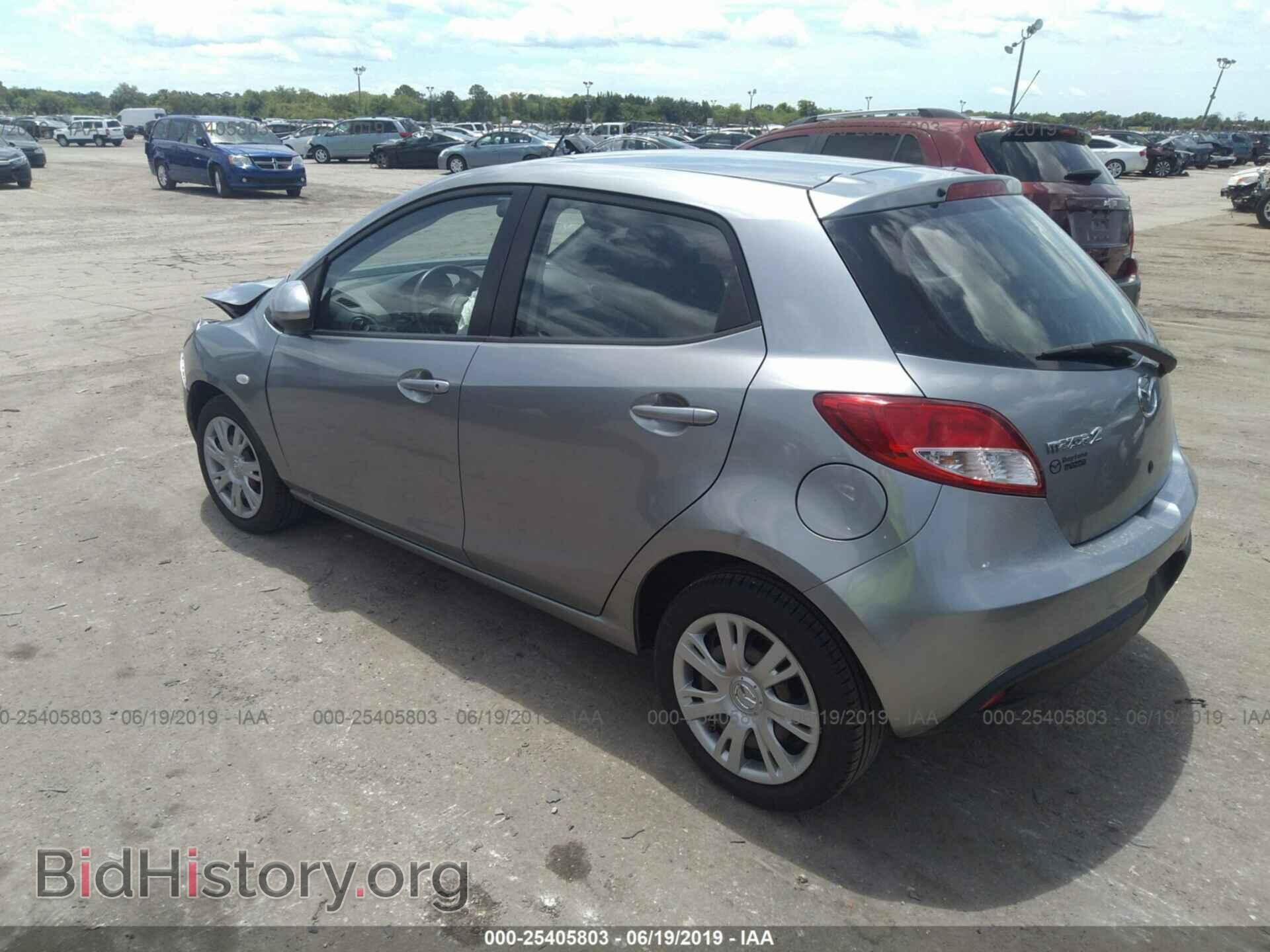 2014 MAZDA MAZDA2 - VIN: JM1DE1KY6E0187182 - Фото 3