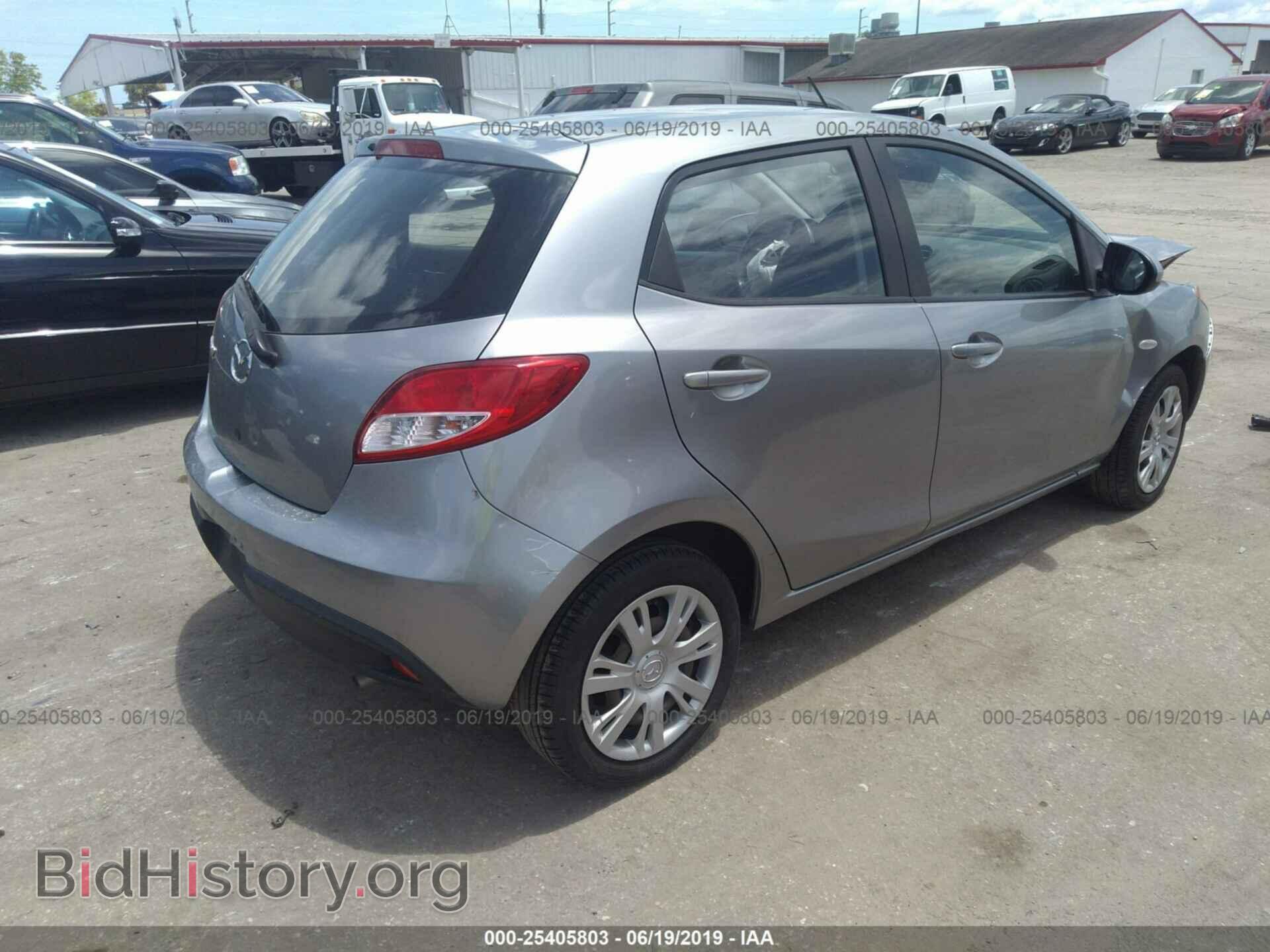 2014 MAZDA MAZDA2 - VIN: JM1DE1KY6E0187182 - Фото 4