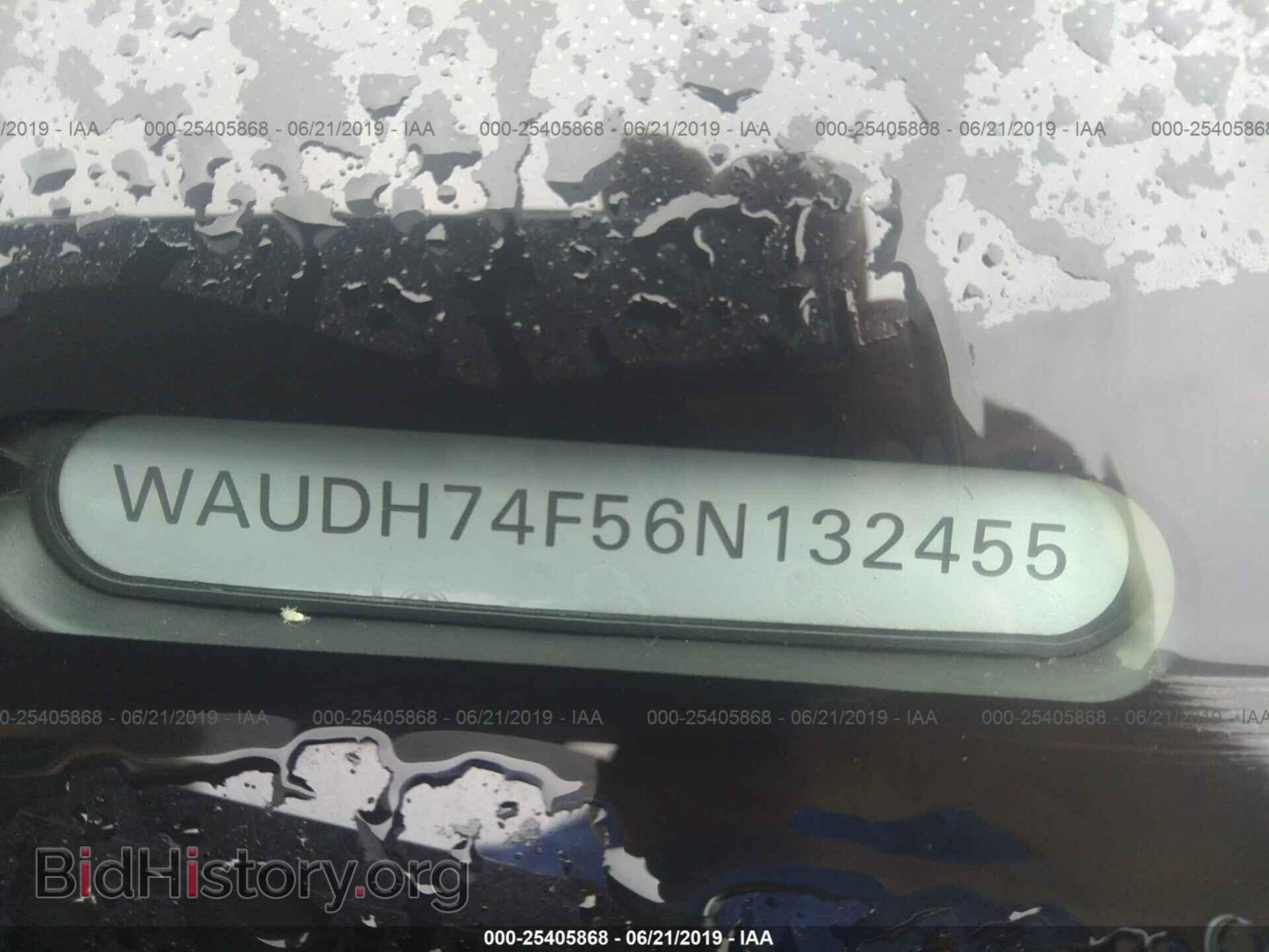 2006 AUDI A6 - VIN: WAUDH74F56N132455 - Фото 9