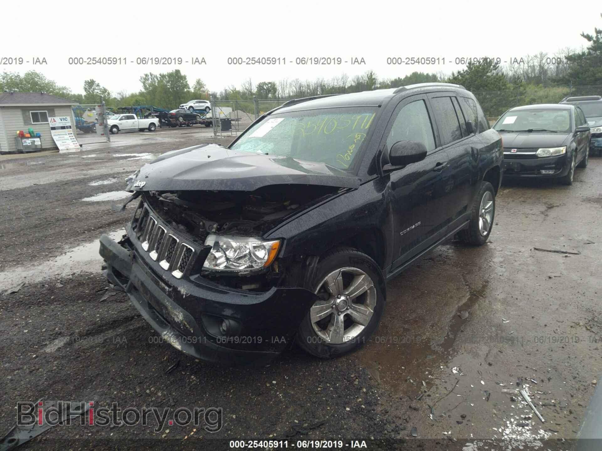 2011 JEEP COMPASS - VIN: 1J4NF1FB2BD216697 - Фото 2