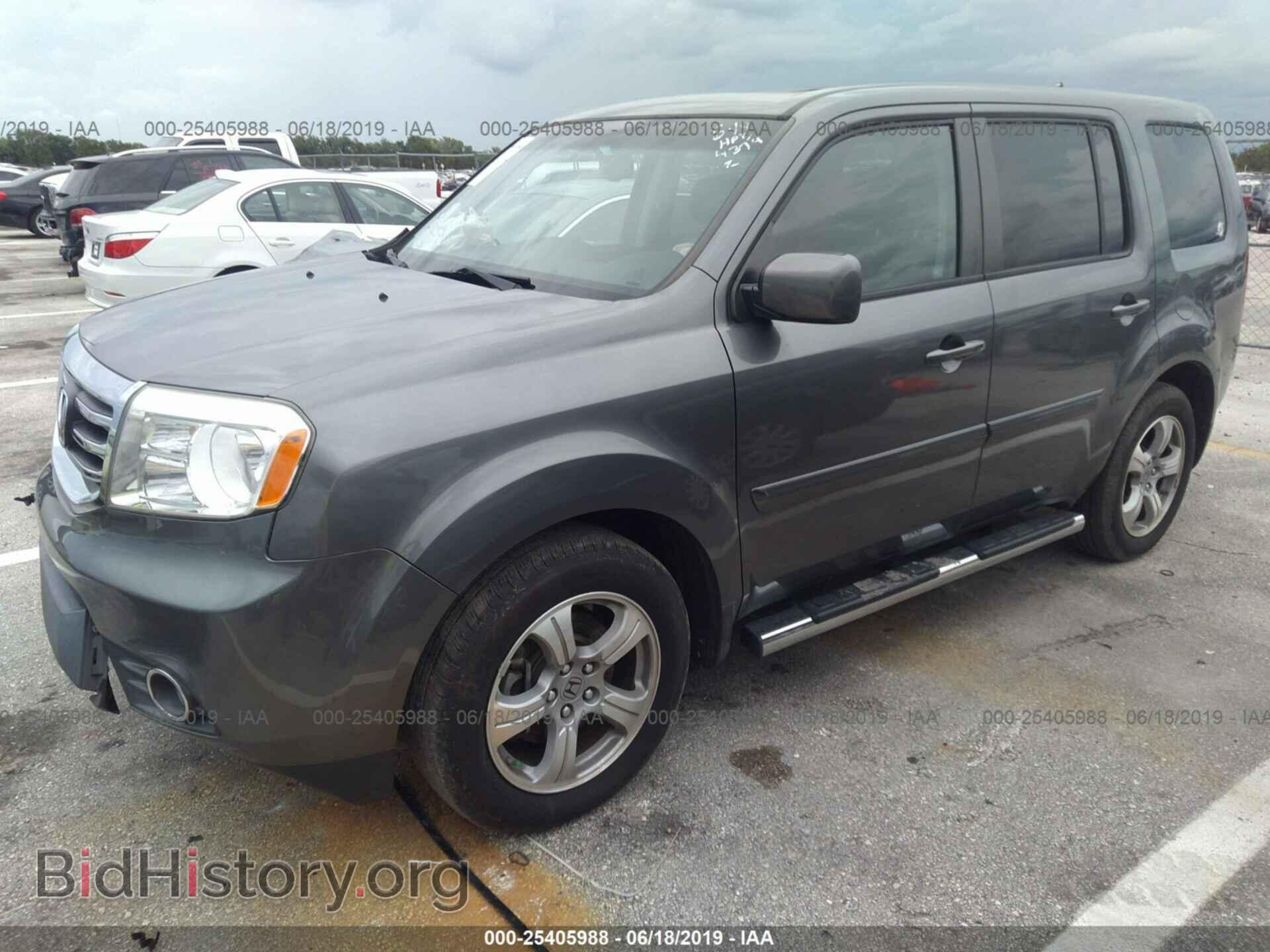 2012 HONDA PILOT - VIN: 5FNYF3H59CB014374 - Photo 2