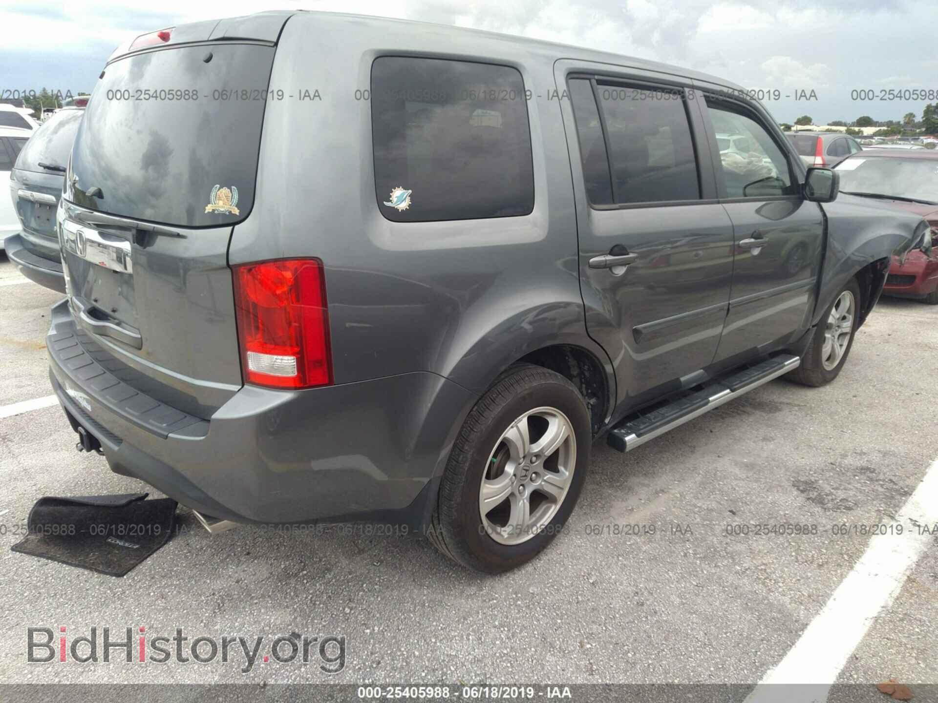 2012 HONDA PILOT - VIN: 5FNYF3H59CB014374 - Photo 4