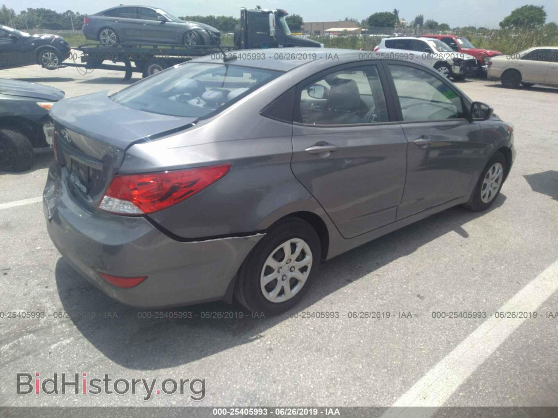 2014 HYUNDAI ACCENT - VIN: KMHCT4AE1EU768006 - Фото 4