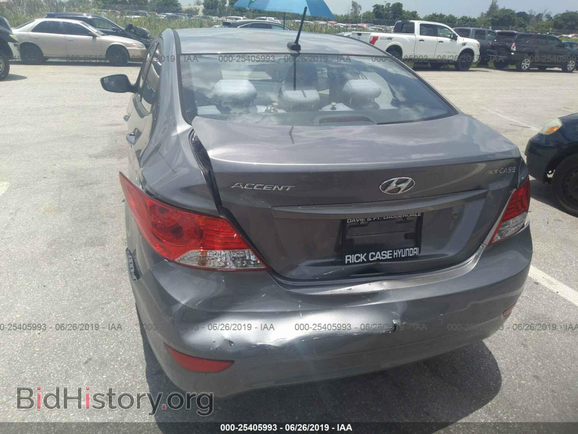 2014 HYUNDAI ACCENT - VIN: KMHCT4AE1EU768006 - Фото 6