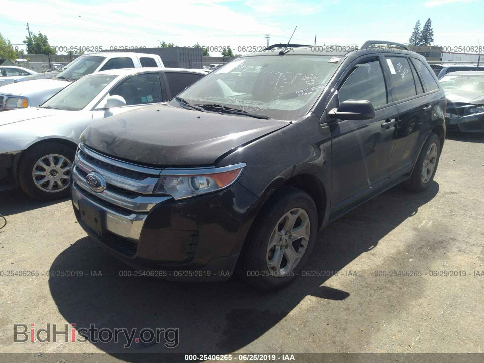 2014 FORD EDGE - VIN: 2FMDK3G96EBA91360 - Фото 2