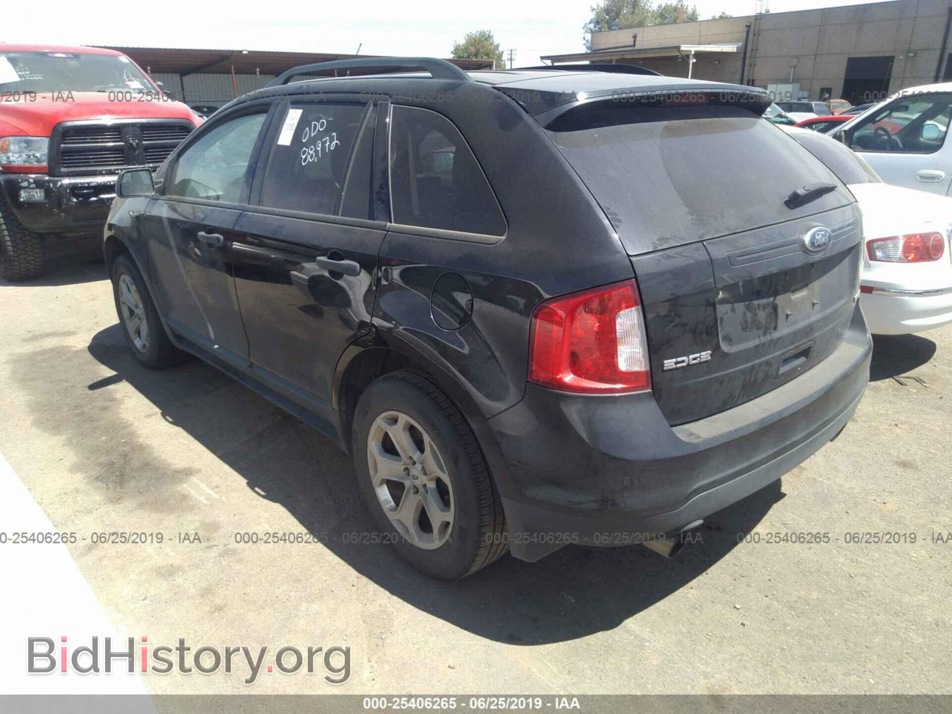 2014 FORD EDGE - VIN: 2FMDK3G96EBA91360 - Фото 3
