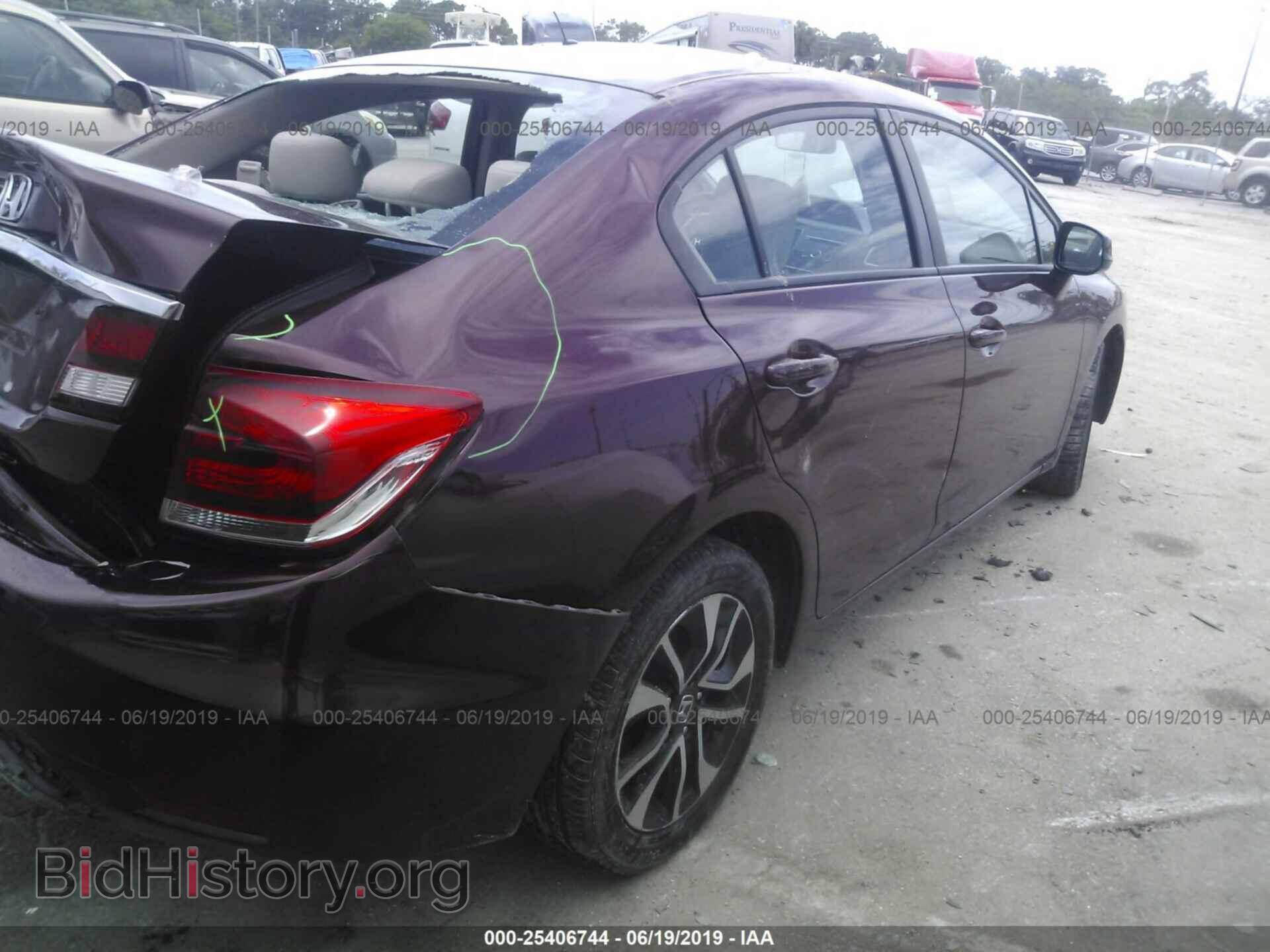 2013 HONDA CIVIC - VIN: 19XFB2F80DE079888 - Фото 4
