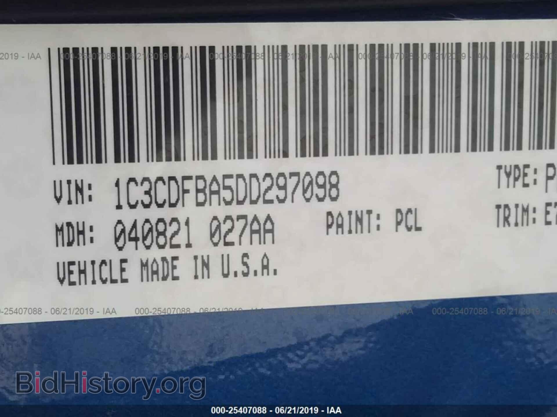 2013 DODGE DART - VIN: 1C3CDFBA5DD297098 - Photo 9