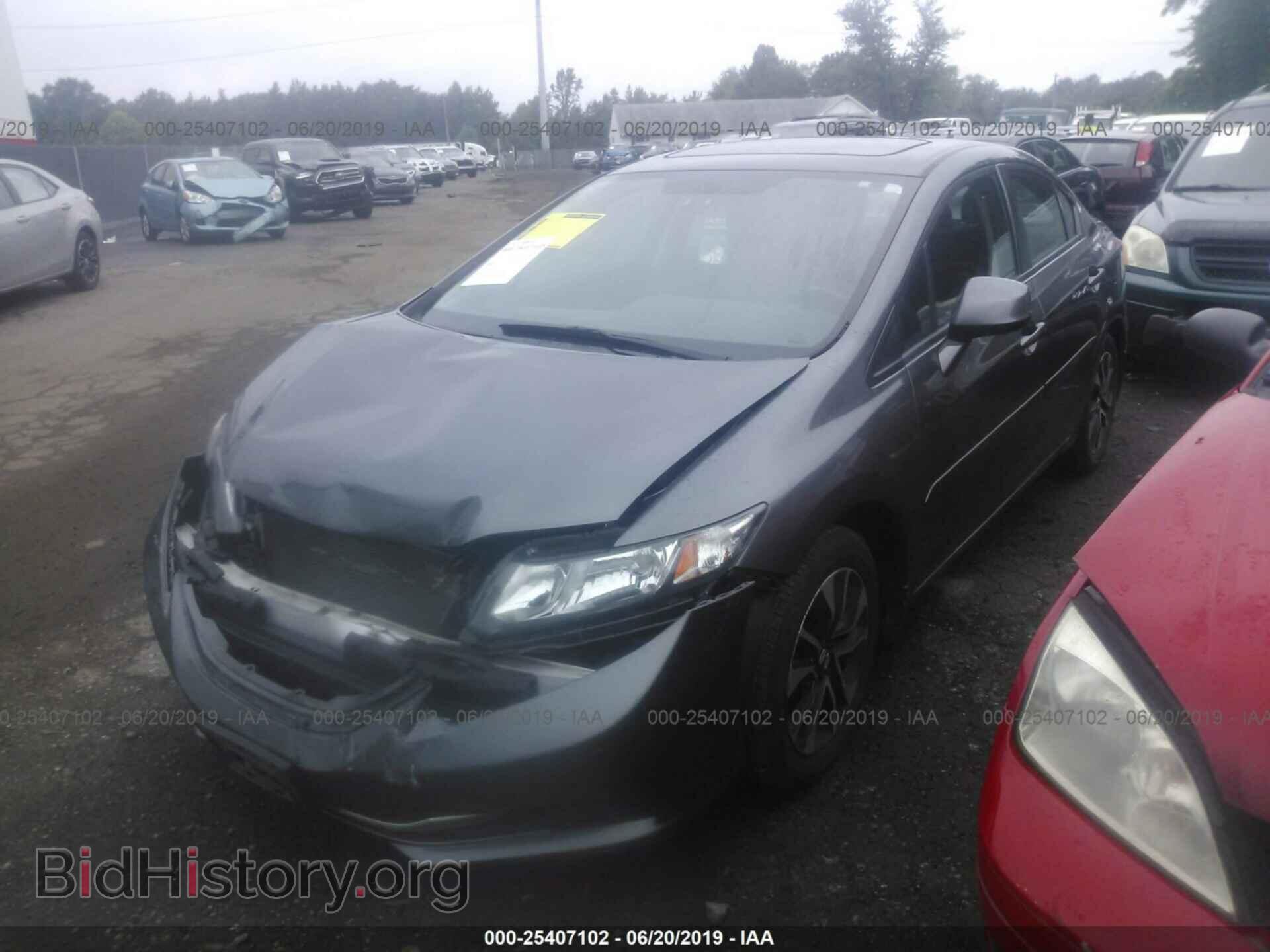 2013 HONDA CIVIC - VIN: 19XFB2F88DE286481 - Фото 2