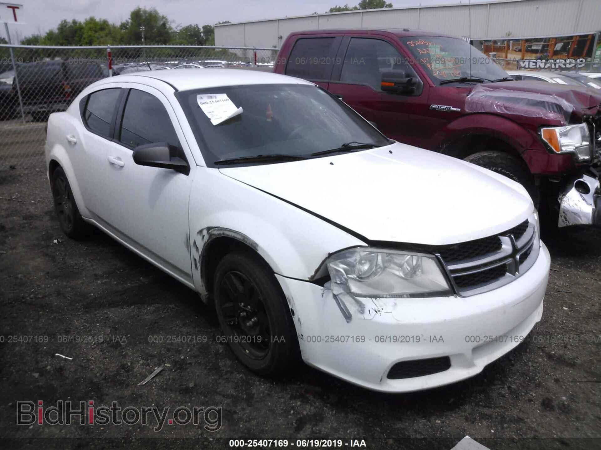 Photo 1C3CDZAB0DN537972 - DODGE AVENGER 2013