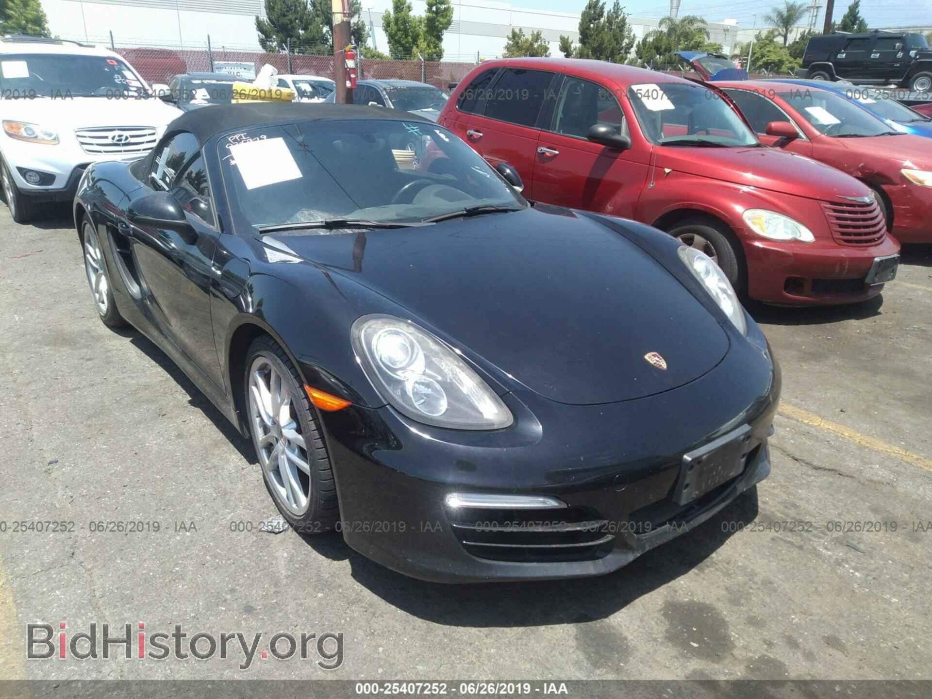 Фотография WP0CA2A8XDS113717 - PORSCHE BOXSTER 2013