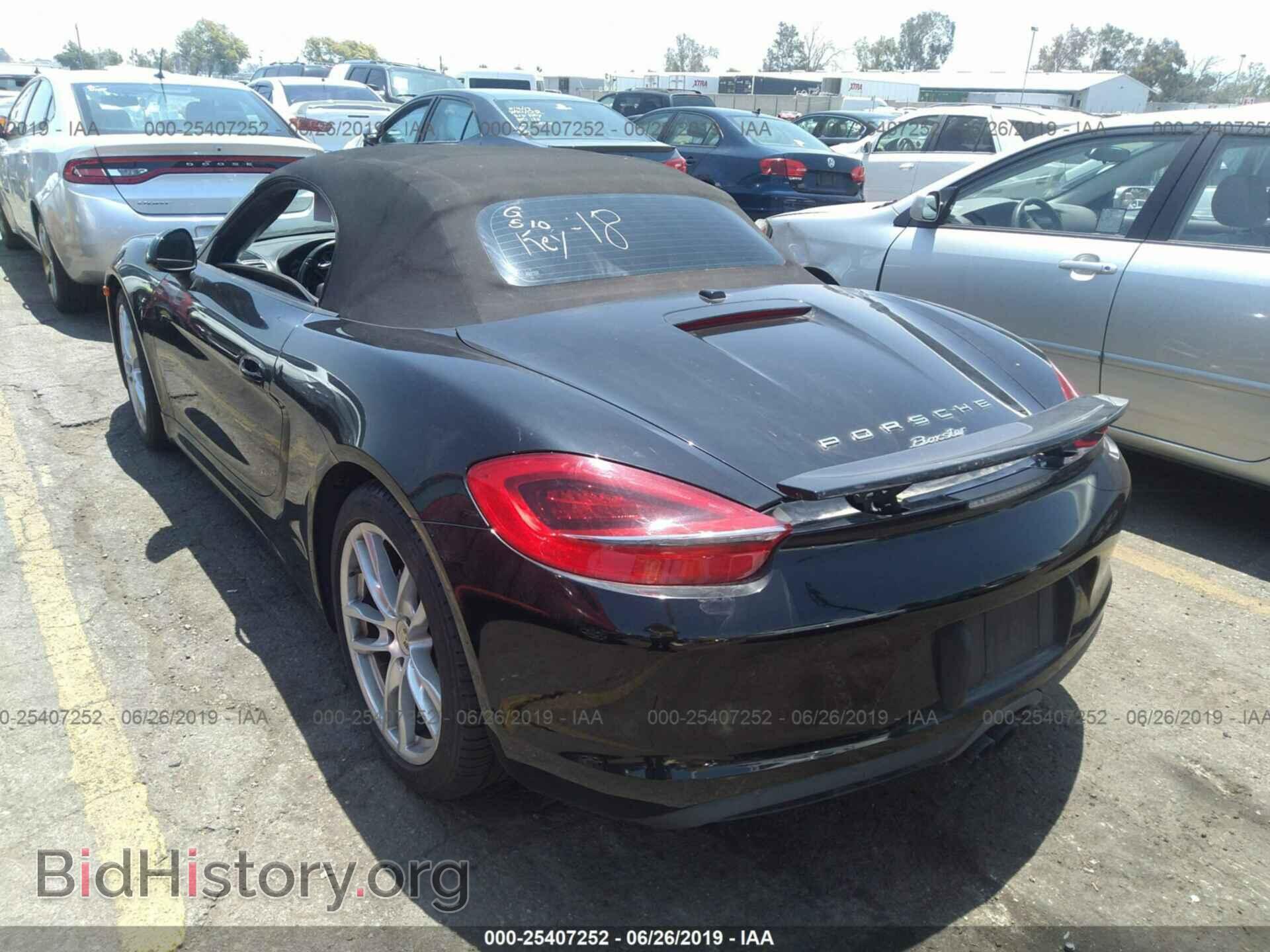 2013 PORSCHE BOXSTER - VIN: WP0CA2A8XDS113717 - Фото 3