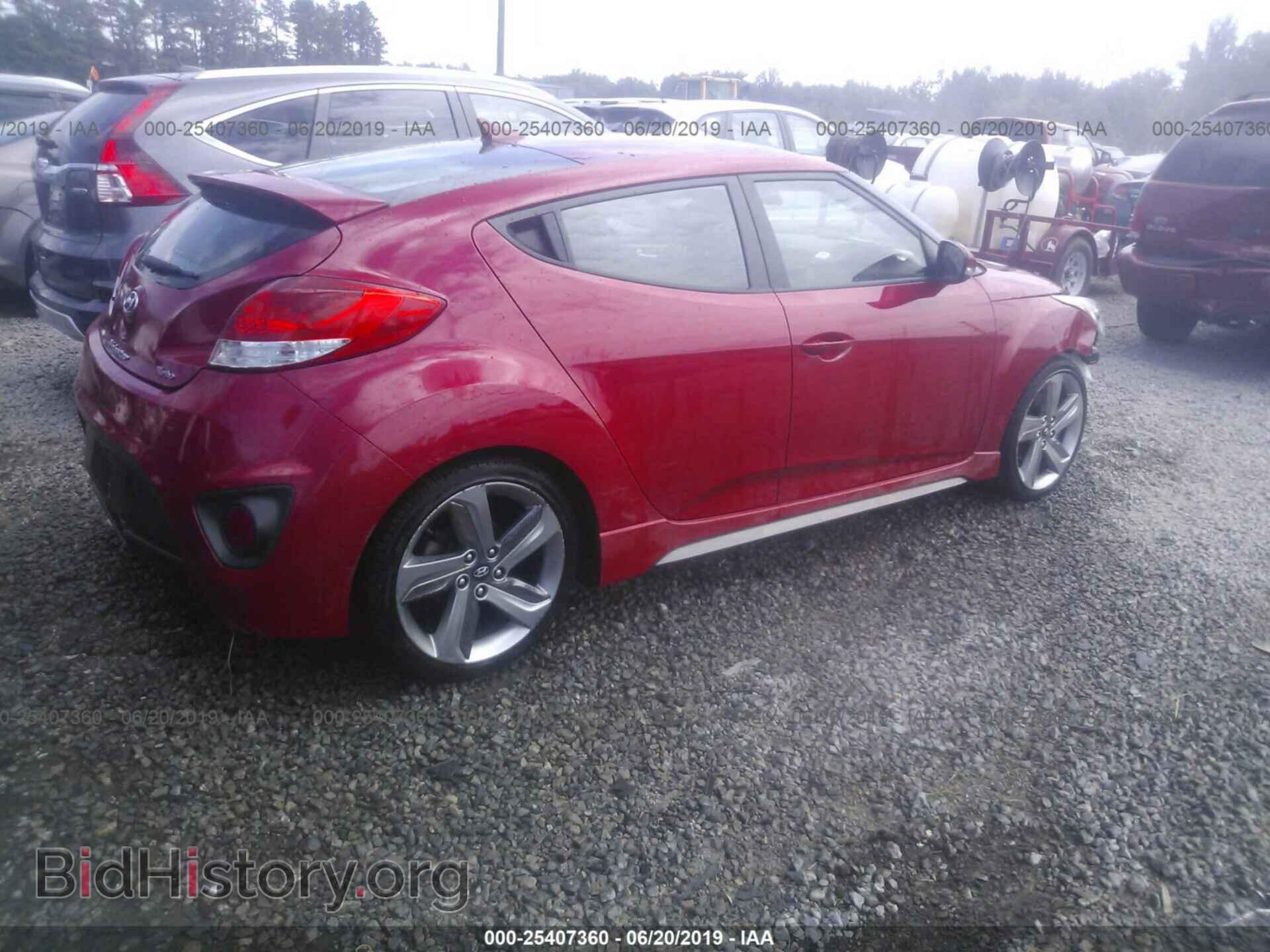 2013 HYUNDAI VELOSTER - VIN: KMHTC6AE7DU144804 - Фото 4