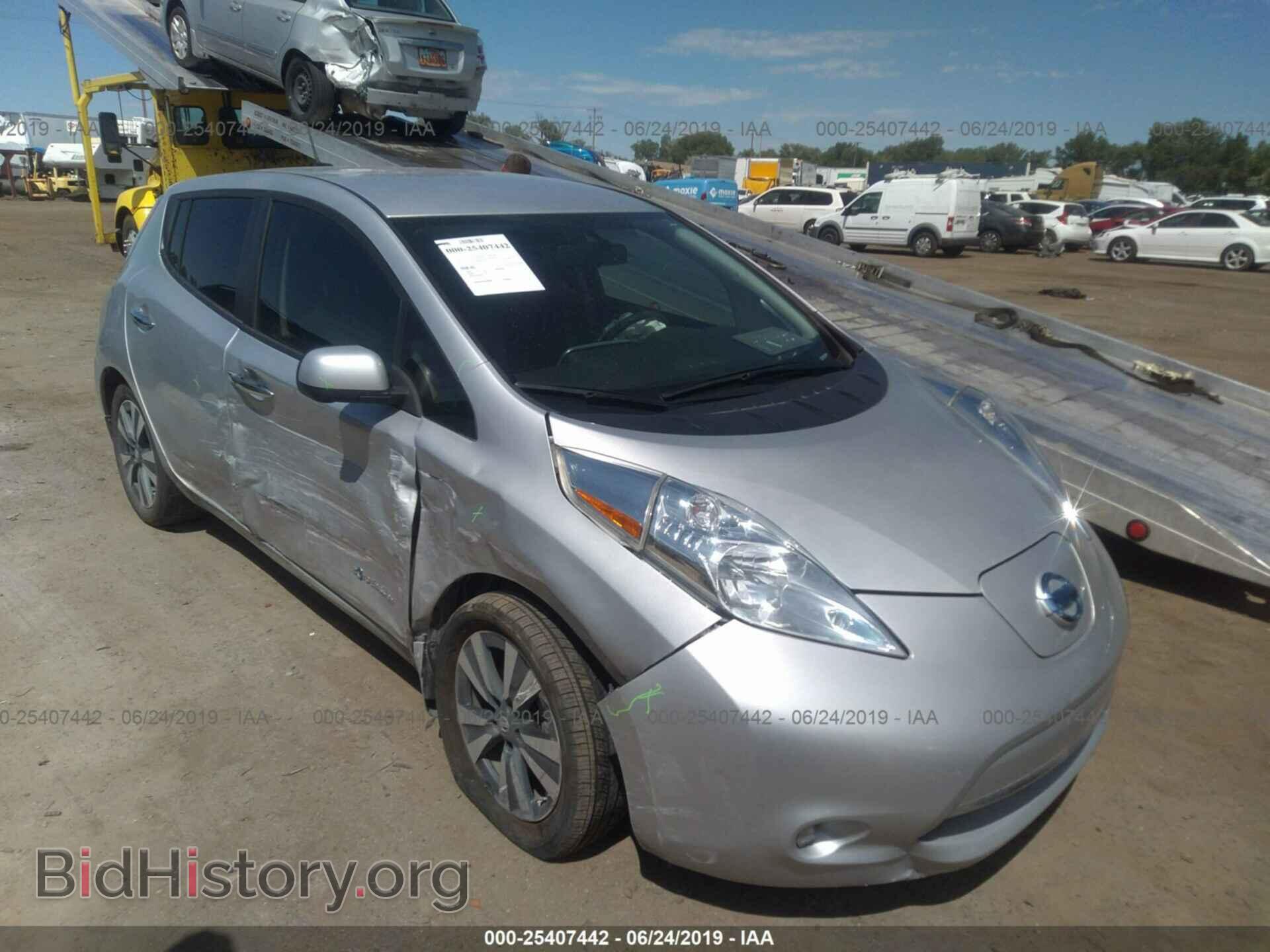 Photo 1N4BZ0CP7HC301081 - NISSAN LEAF 2017