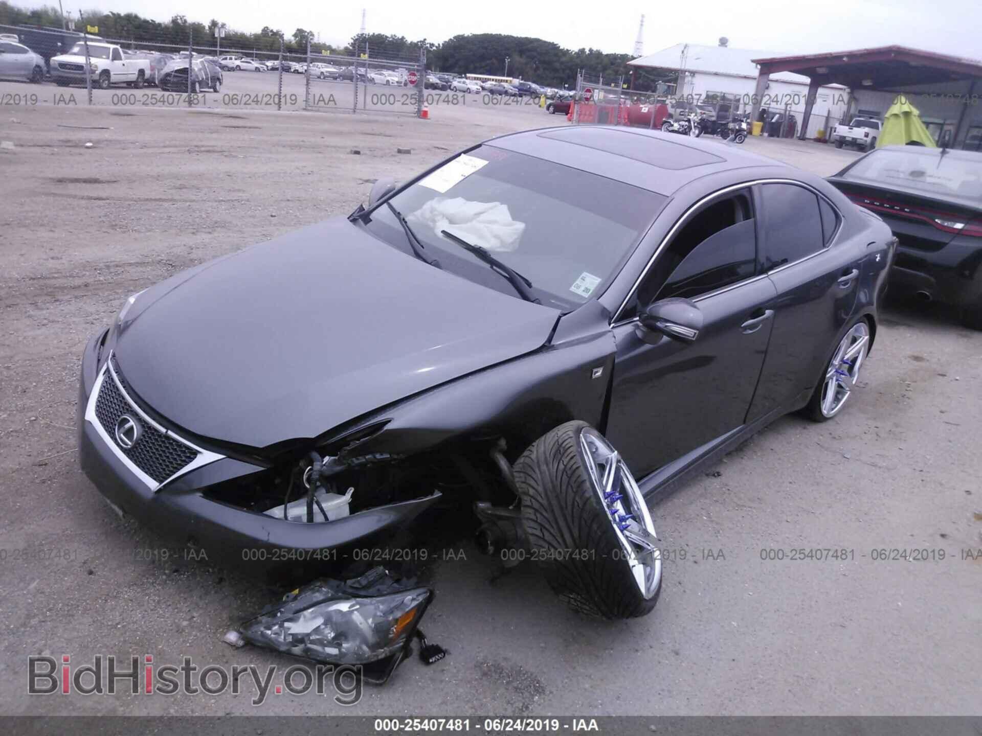 2013 LEXUS IS - VIN: JTHBF5C21D5193476 - Фото 2