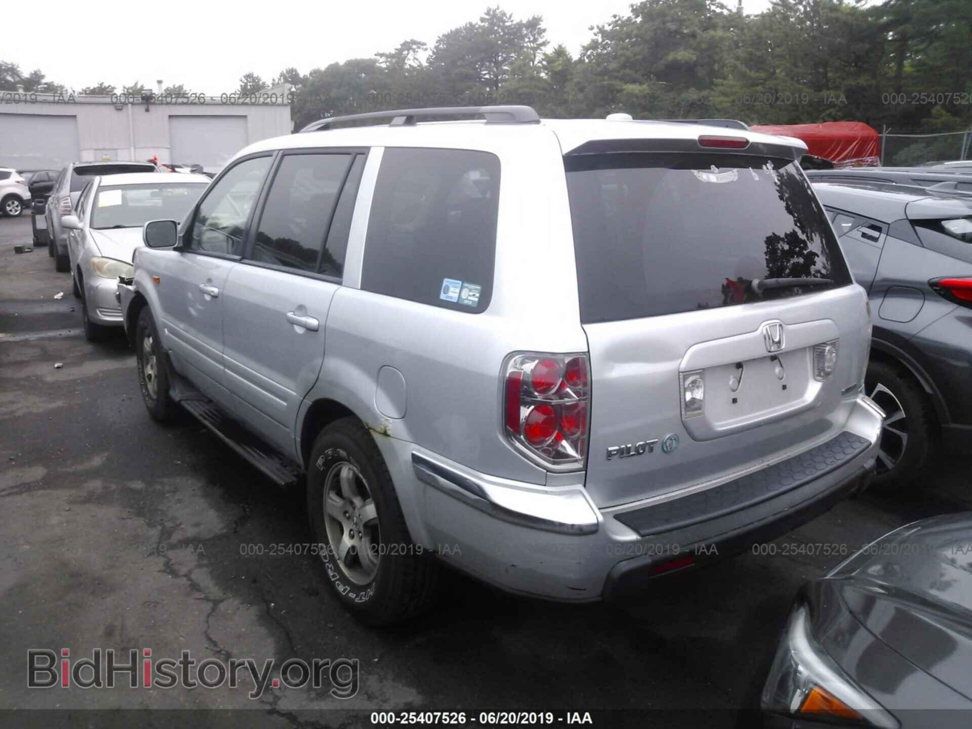 2006 HONDA PILOT - VIN: 2HKYF18596H530731 - Фото 3