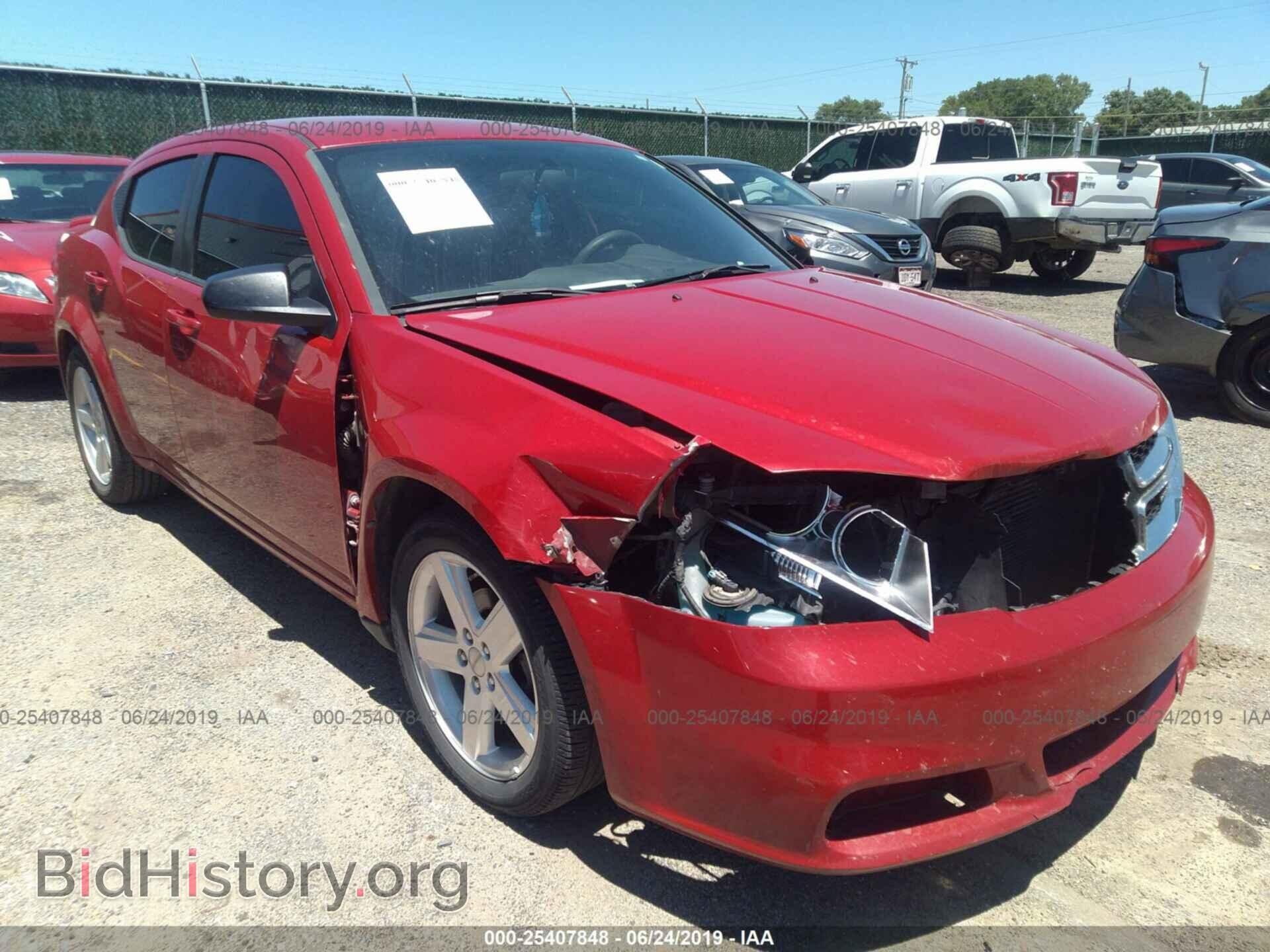 Photo 1C3CDZAB1DN535065 - DODGE AVENGER 2013
