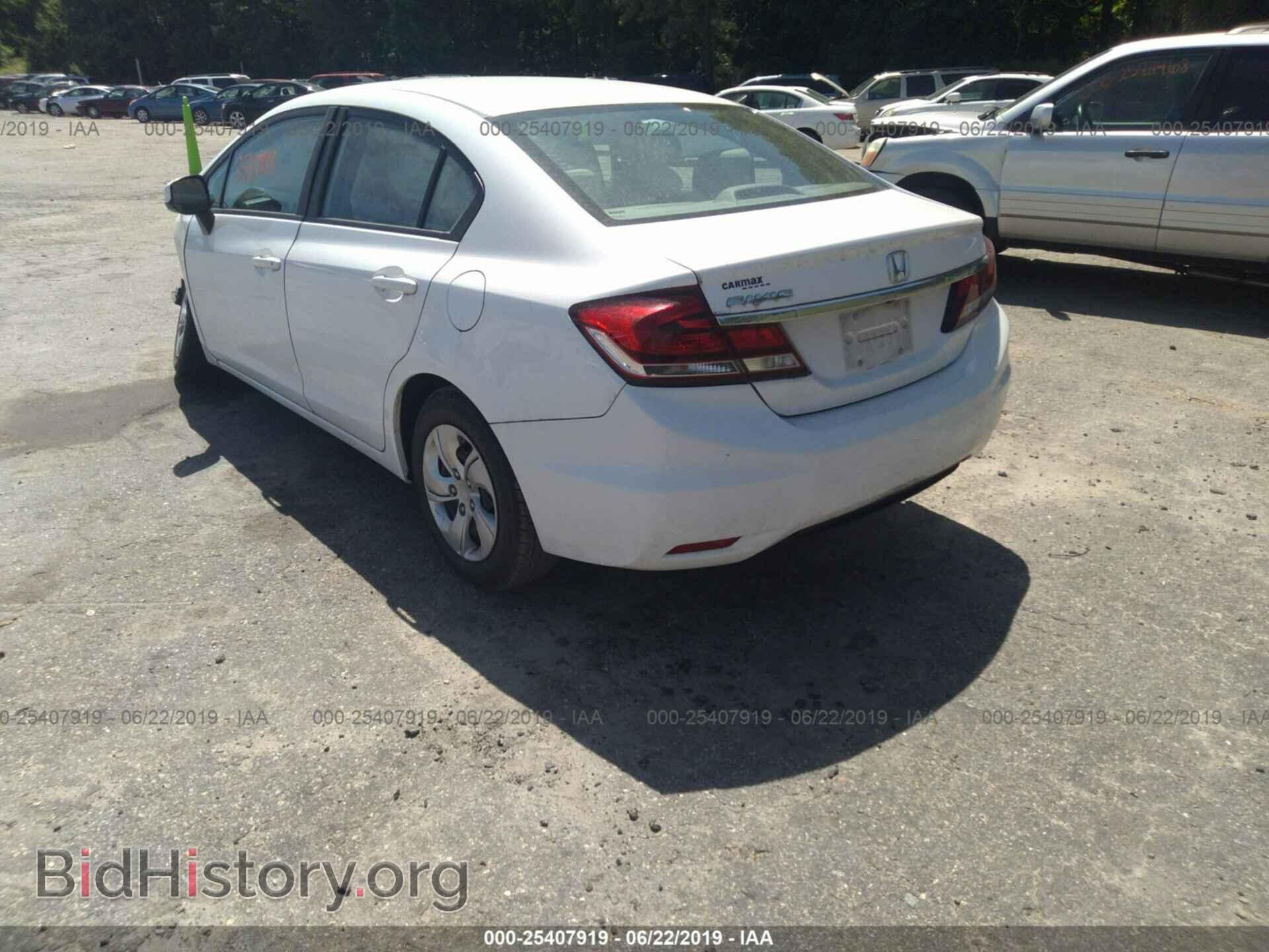 2013 HONDA CIVIC - VIN: 19XFB2F52DE248279 - Фото 3