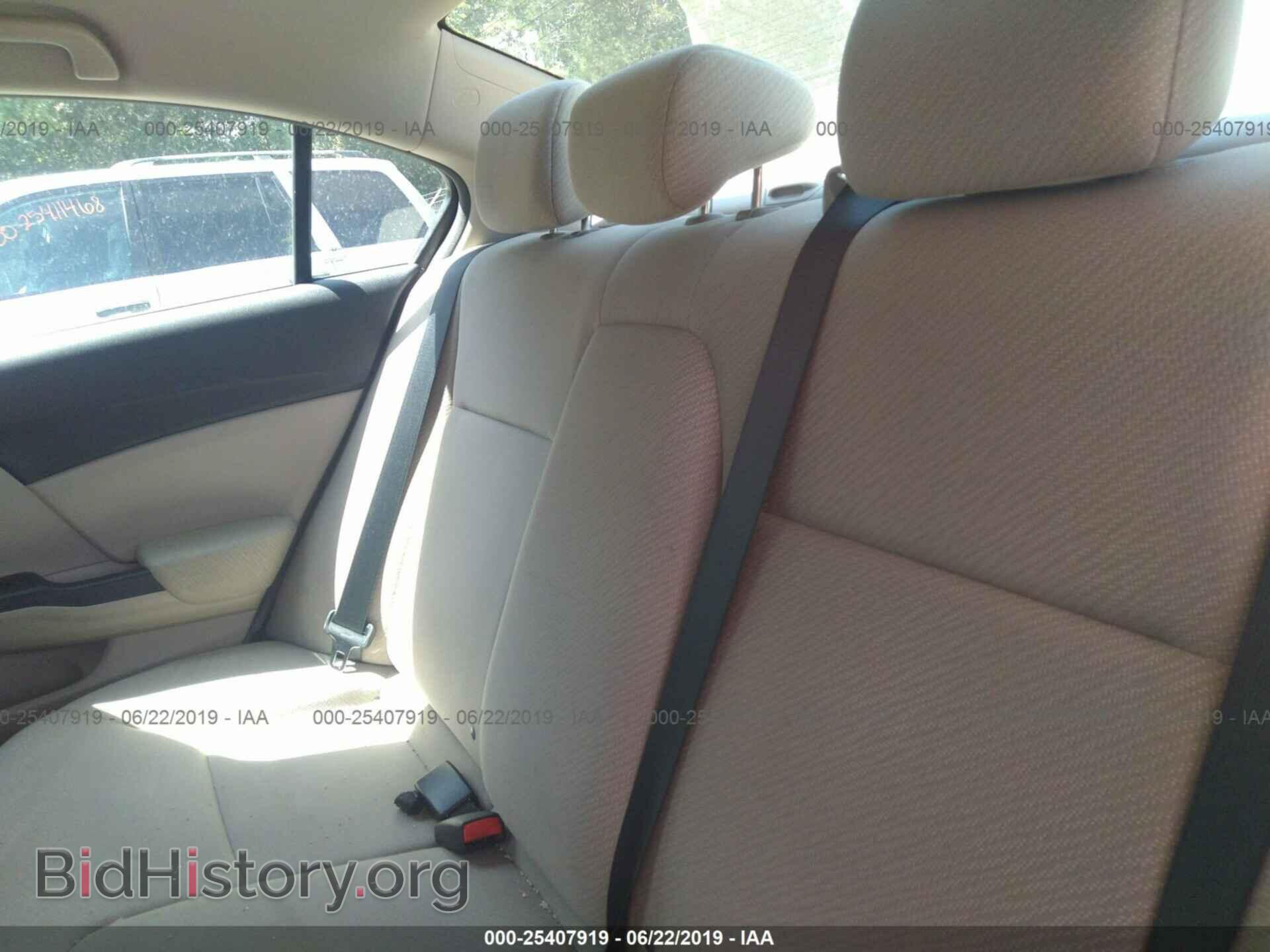 2013 HONDA CIVIC - VIN: 19XFB2F52DE248279 - Фото 8