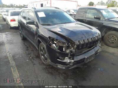 2017 Jeep CHEROKEE, черный — VIN 1C4PJLAB8HW623341, IAAI