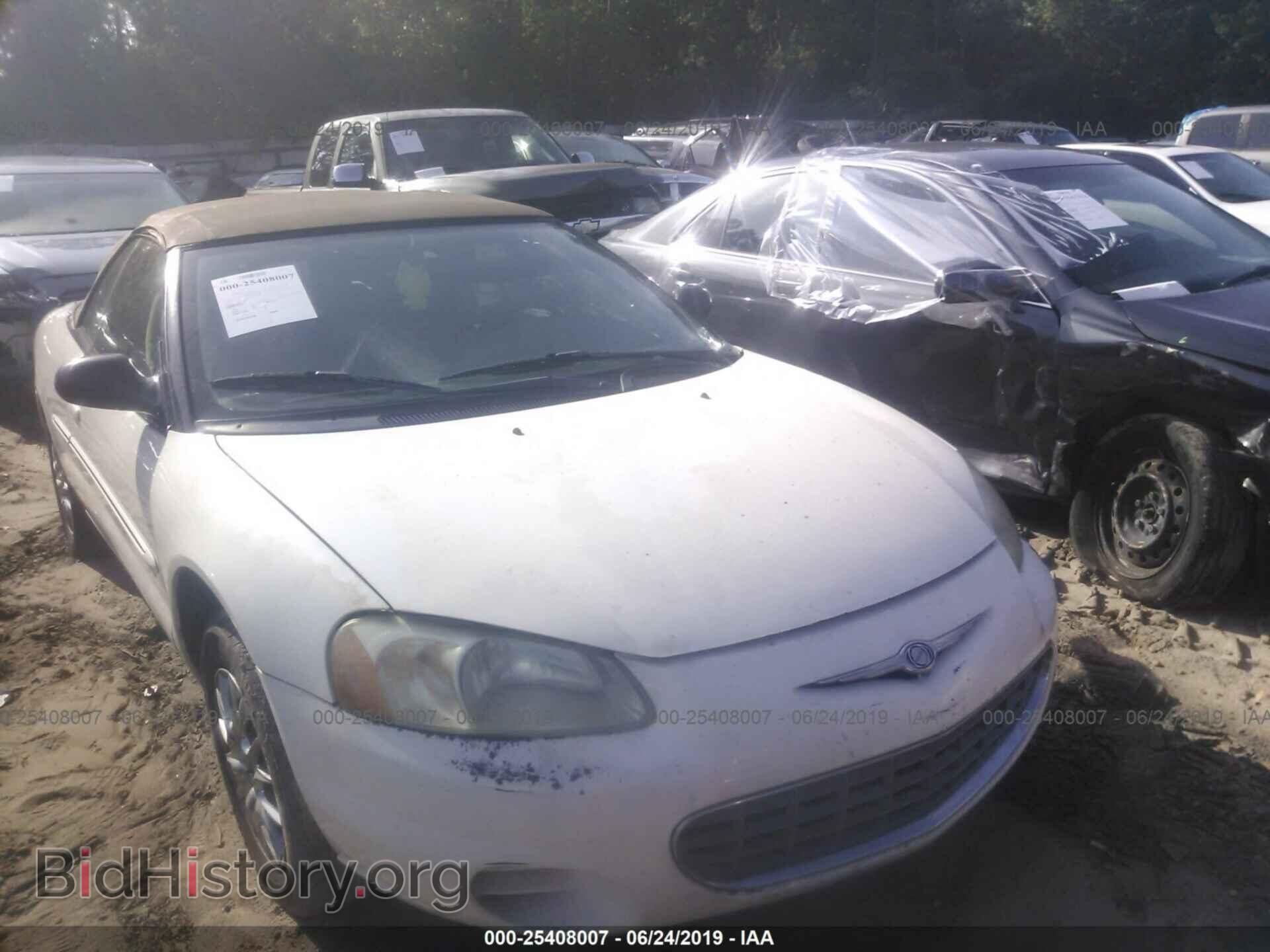 Photo 1C3EL45U01N615365 - CHRYSLER SEBRING 2001