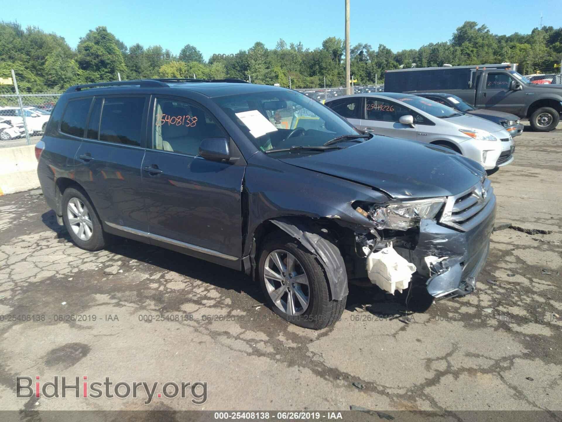 Фотография 5TDBK3EH8CS170563 - TOYOTA HIGHLANDER 2012