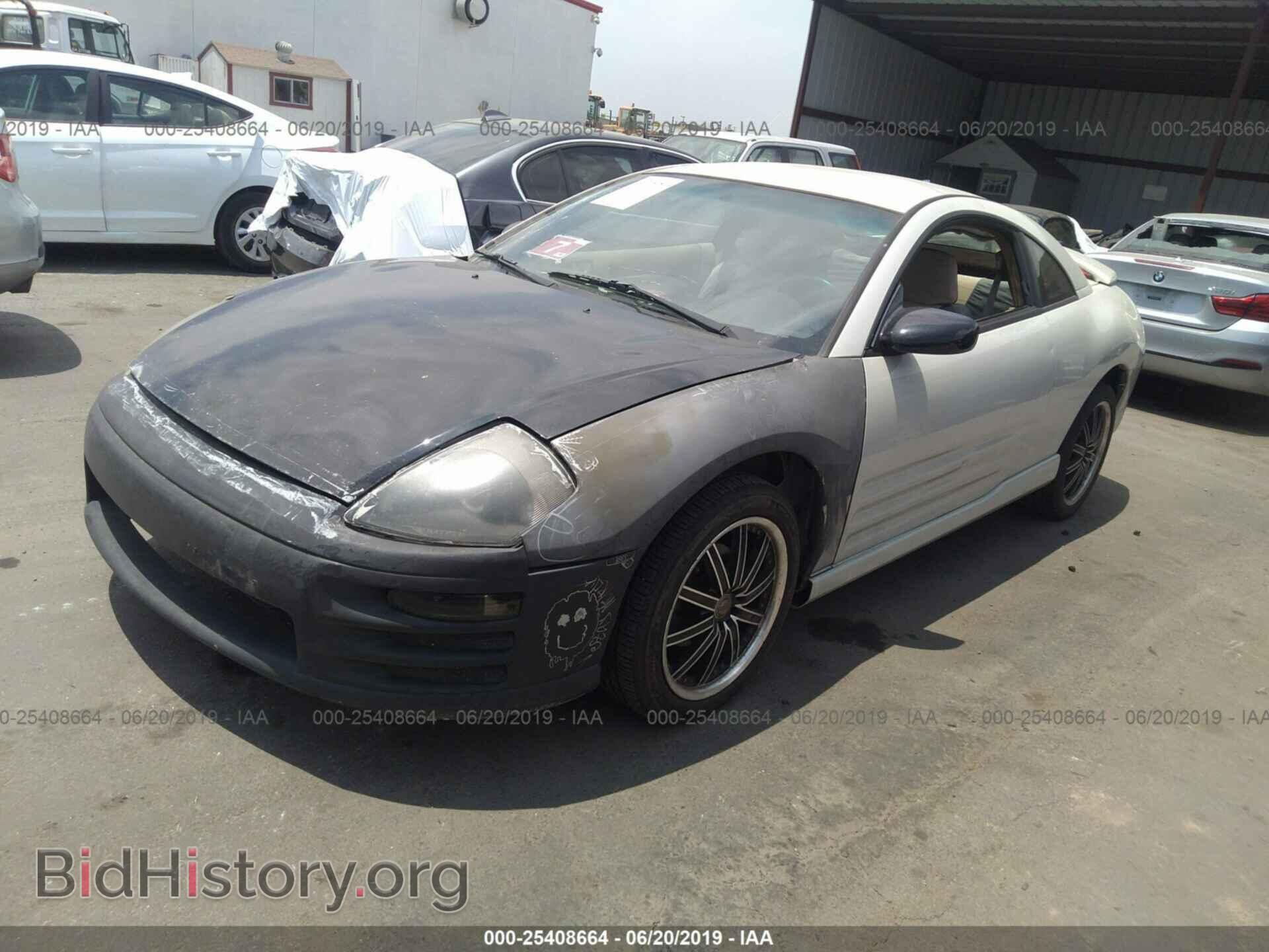 2002 MITSUBISHI ECLIPSE - VIN: 4A3AC84H02E031231 - Photo 2
