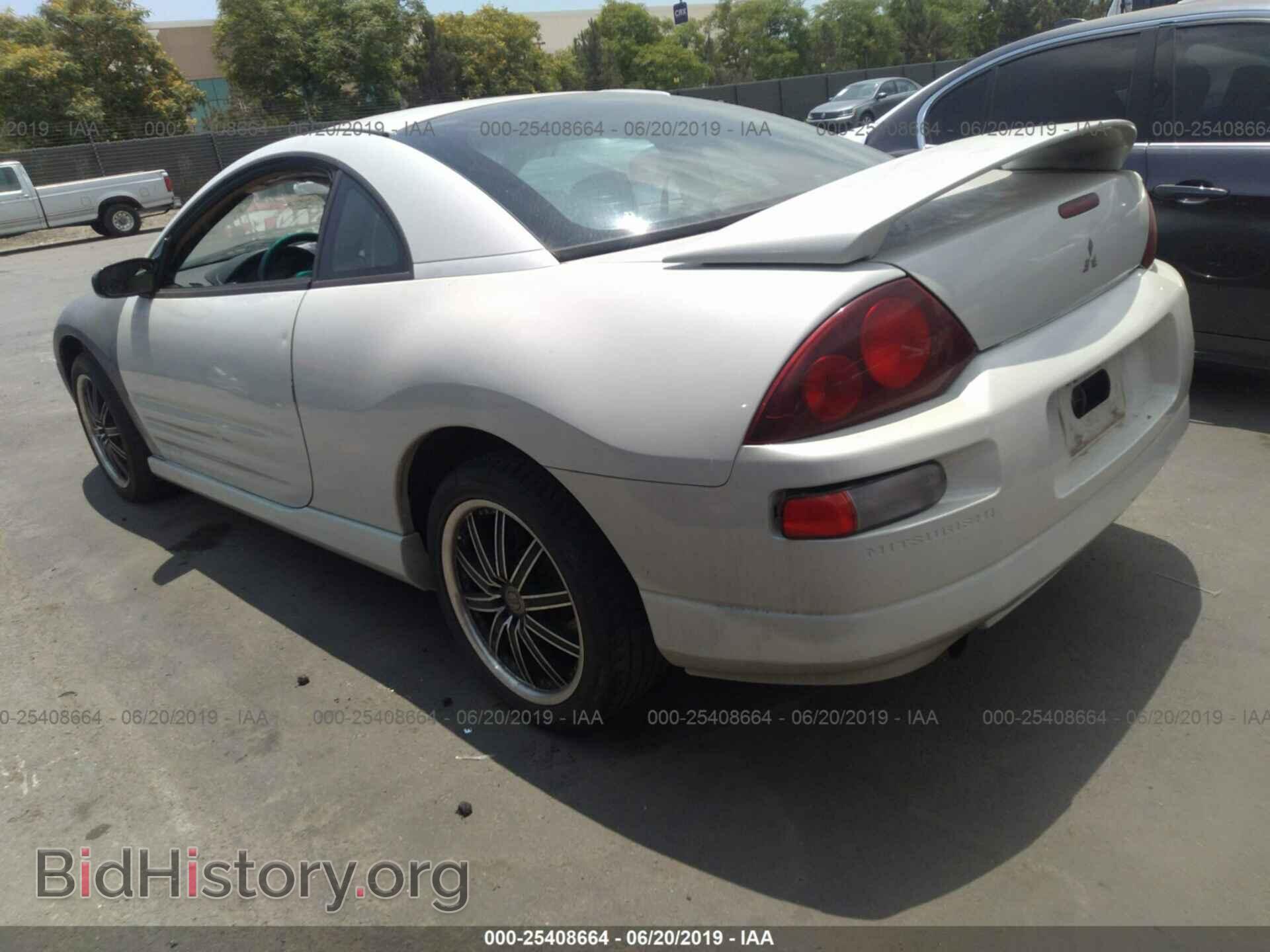 2002 MITSUBISHI ECLIPSE - VIN: 4A3AC84H02E031231 - Photo 3