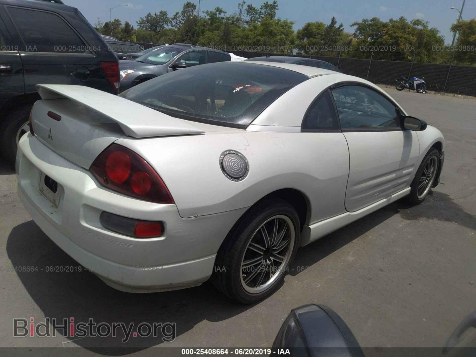 2002 MITSUBISHI ECLIPSE - VIN: 4A3AC84H02E031231 - Photo 4