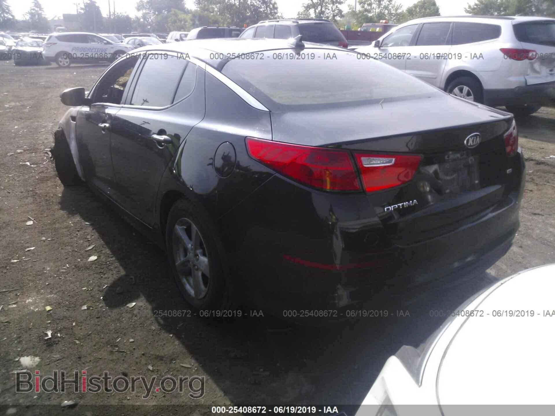 2015 KIA OPTIMA - VIN: 5XXGM4A76FG370446 - Фото 3