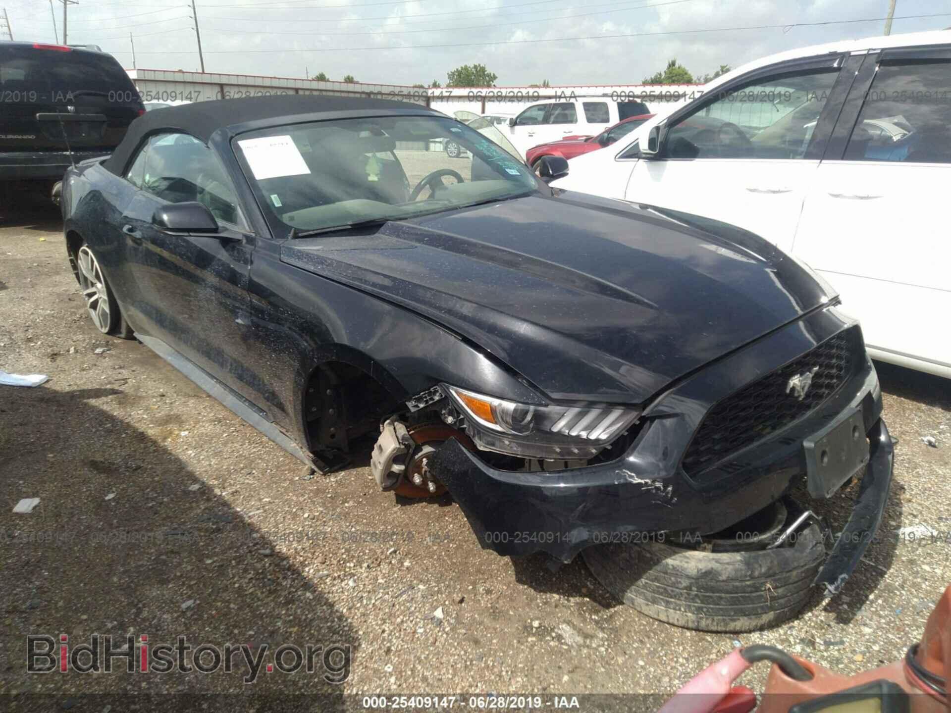 Photo 1FATP8UH8G5216804 - FORD MUSTANG 2016