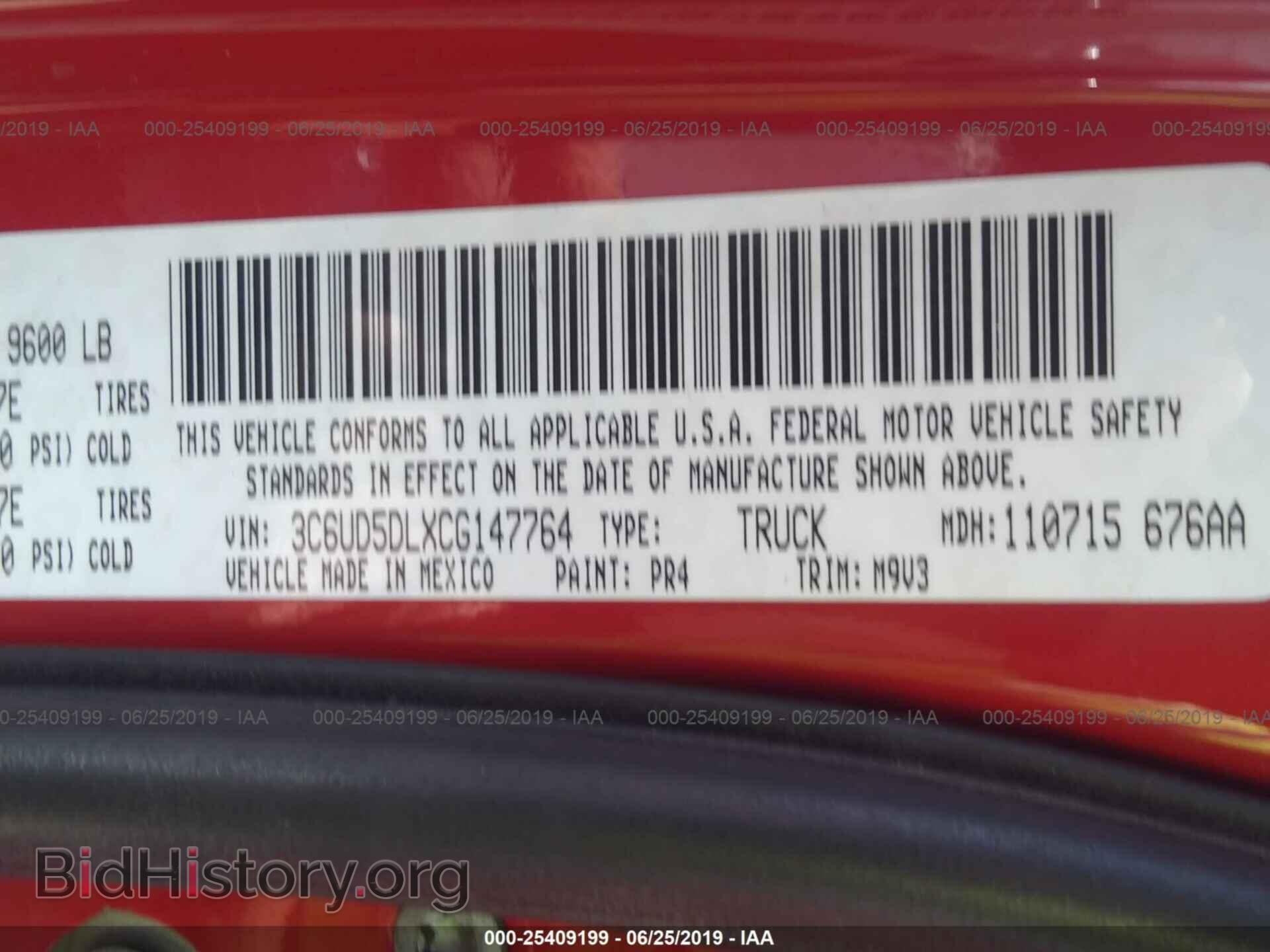 2012 DODGE RAM 2500 - VIN: 3C6UD5DLXCG147764 - Photo 9