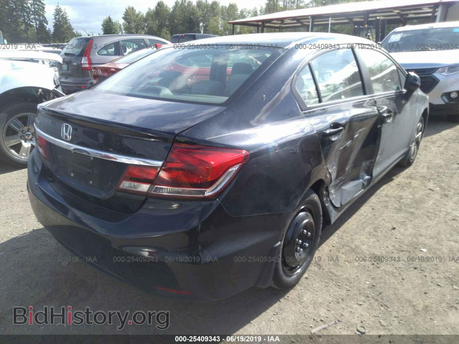 2013 HONDA CIVIC - VIN: 2HGFB2F59DH546821 - Фото 4