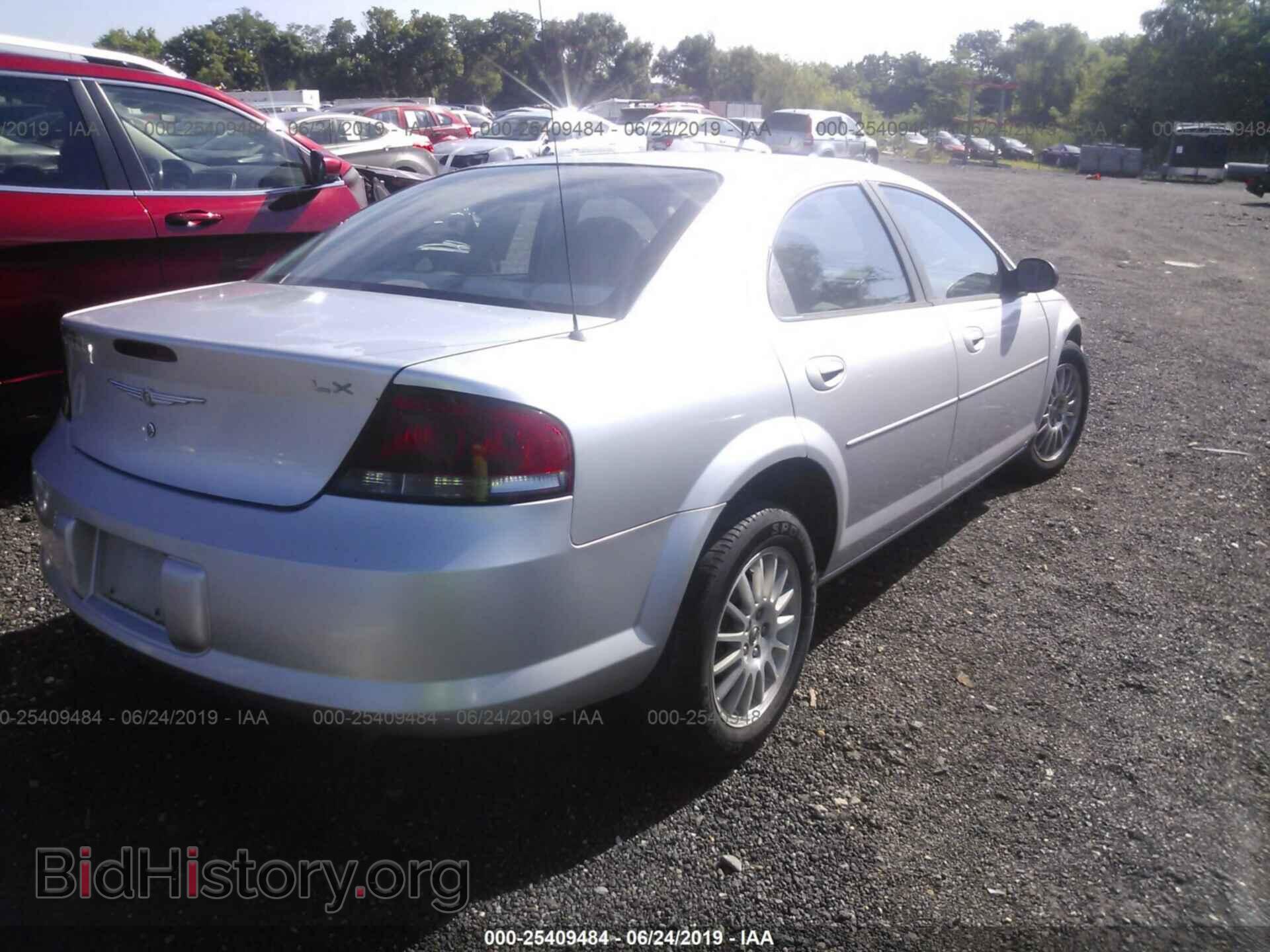 2004 CHRYSLER SEBRING - VIN: 1C3EL46XX4N109961 - Фото 4