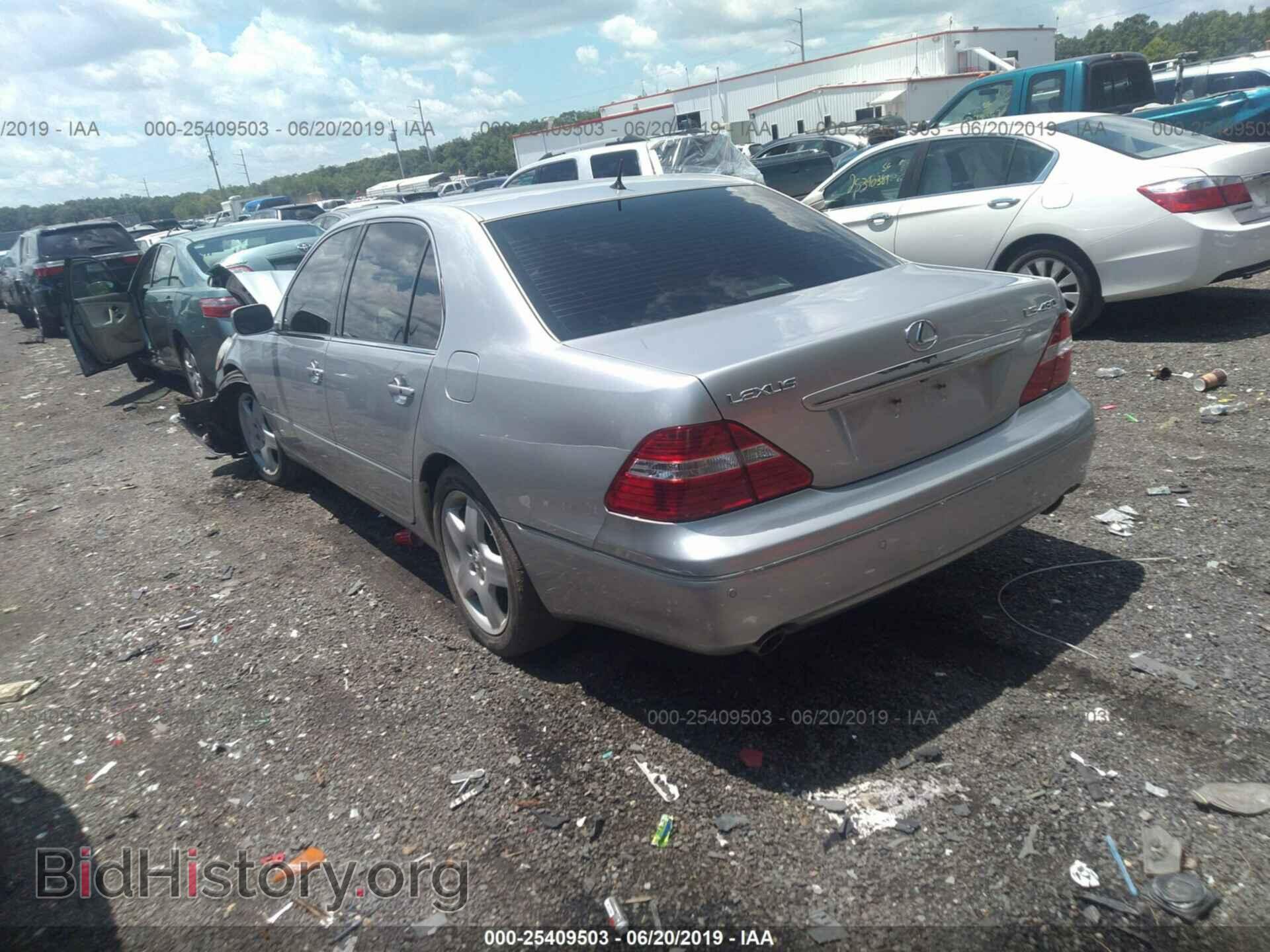 2005 LEXUS LS - VIN: JTHBN36F555003718 - Photo 3