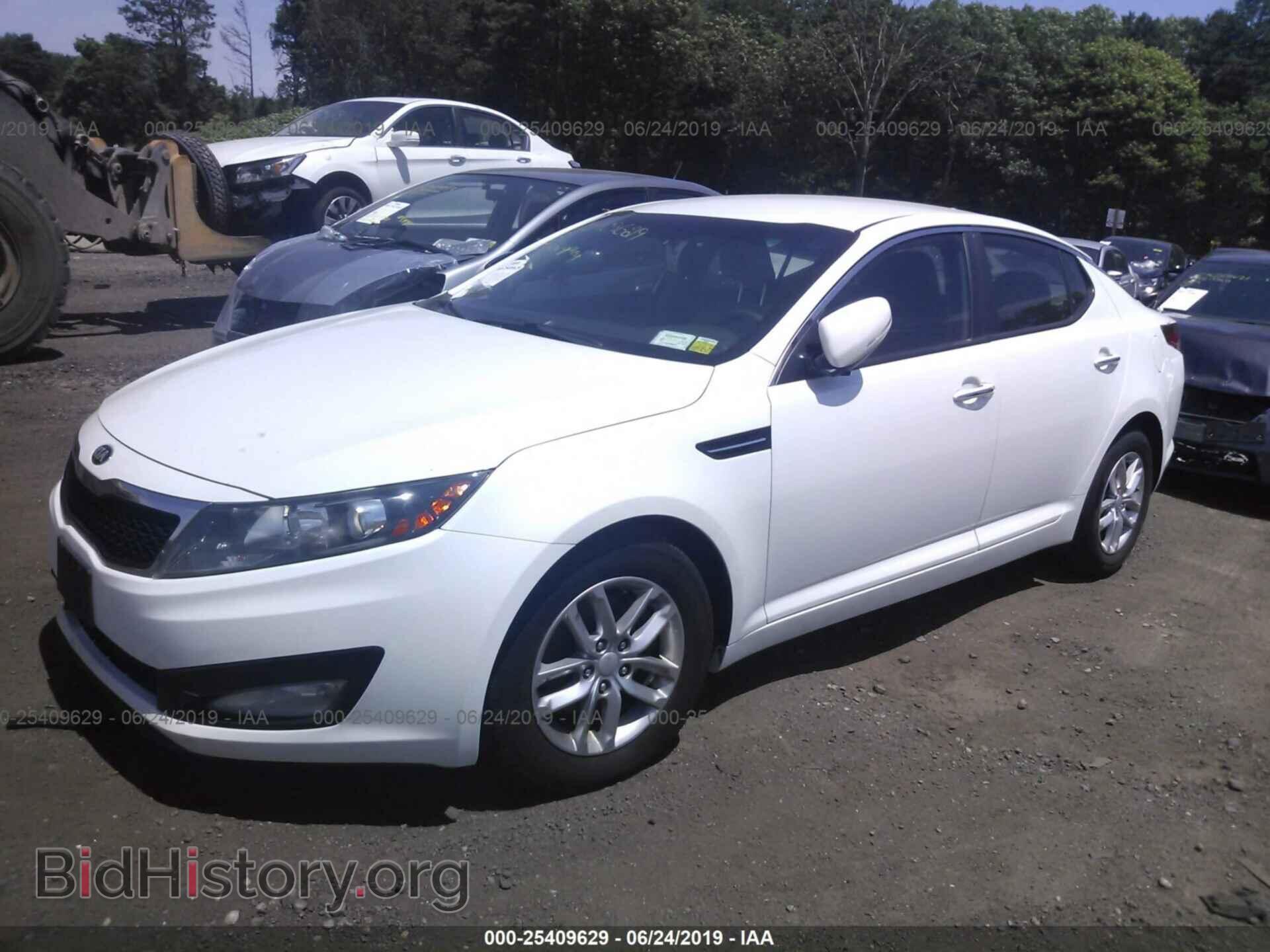 2013 KIA OPTIMA - VIN: KNAGM4A73D5378972 - Фото 2