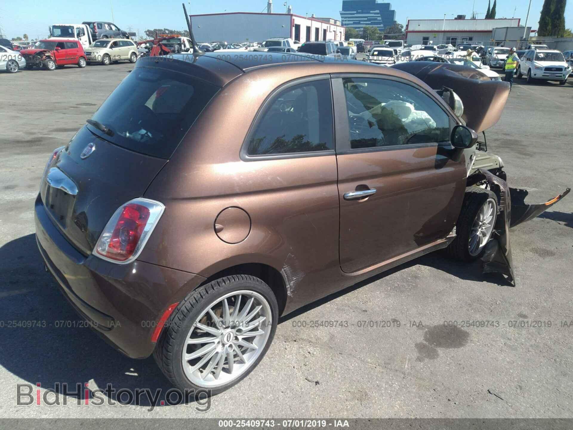 2012 FIAT 500 - VIN: 3C3CFFAR5CT383196 - Photo 4