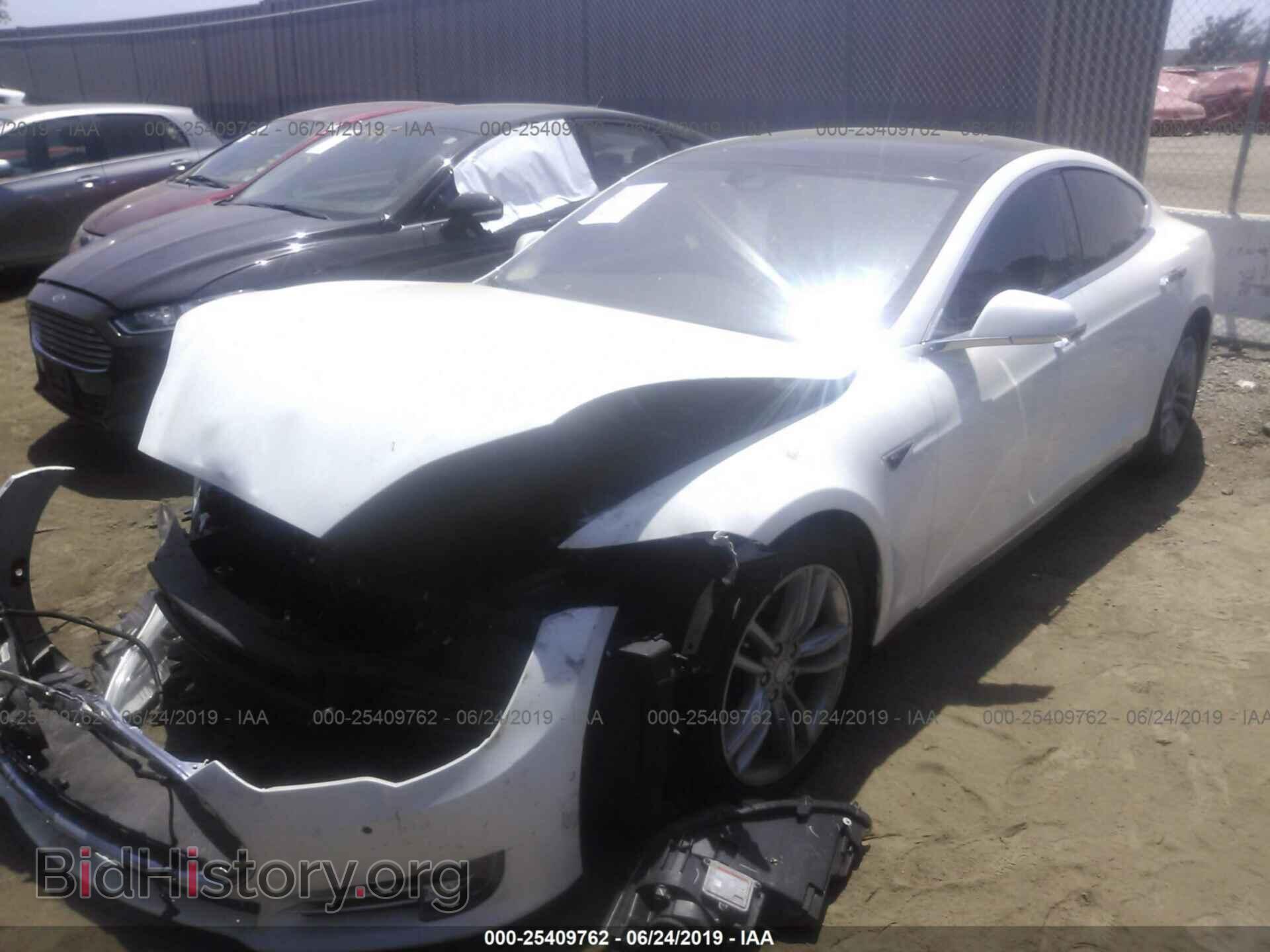 2015 TESLA MODEL S - VIN: 5YJSA1E29FF103577 - Фото 2