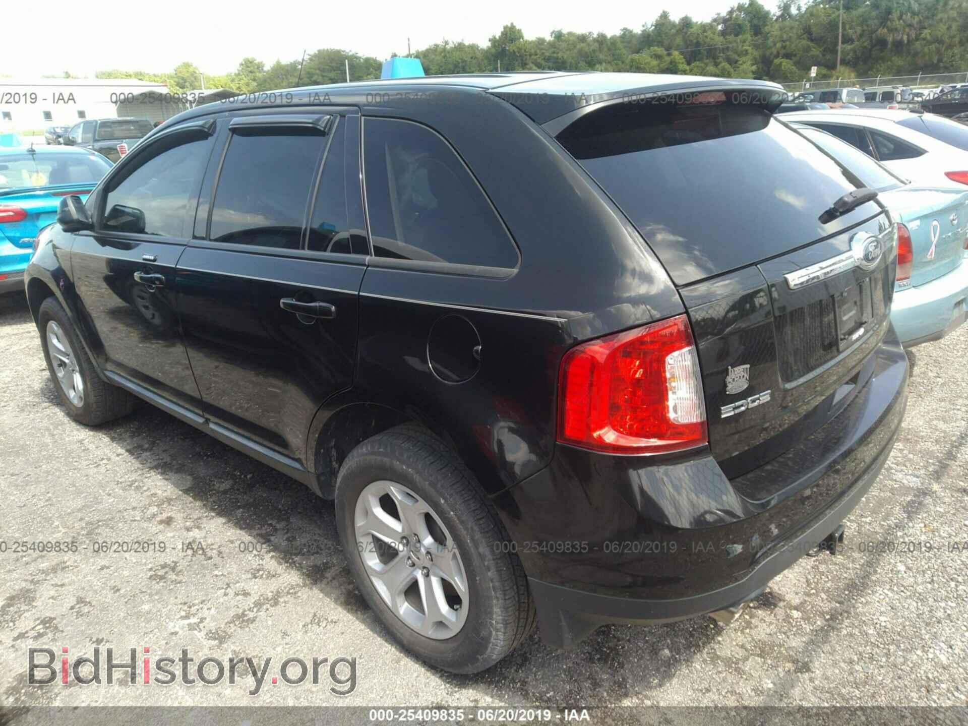 2014 FORD EDGE - VIN: 2FMDK3JC7EBB52624 - Фото 3