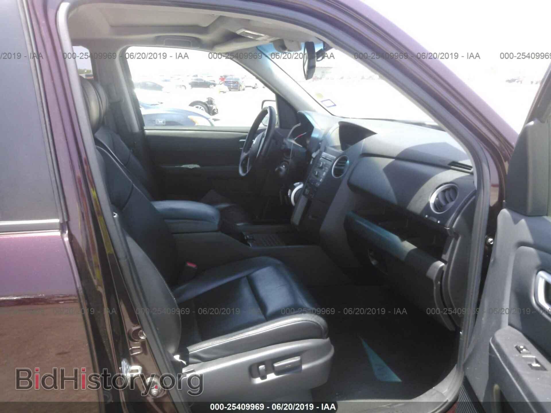 2009 HONDA PILOT - VIN: 5FNYF38539B021829 - Фото 5