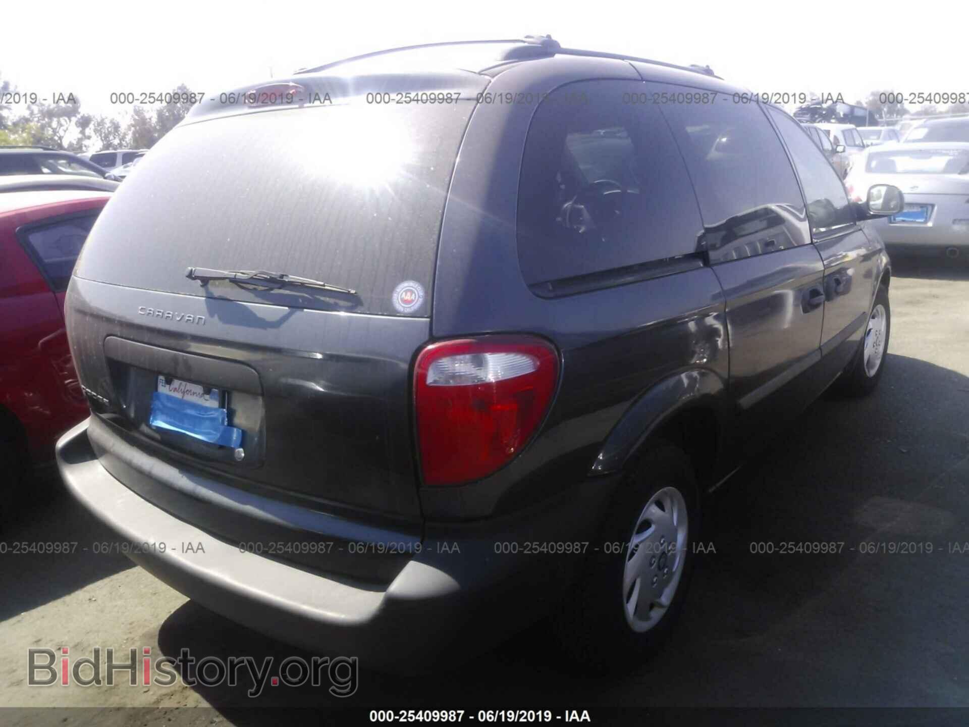 2007 DODGE CARAVAN - VIN: 1D4GP25RX7B136571 - Фото 4