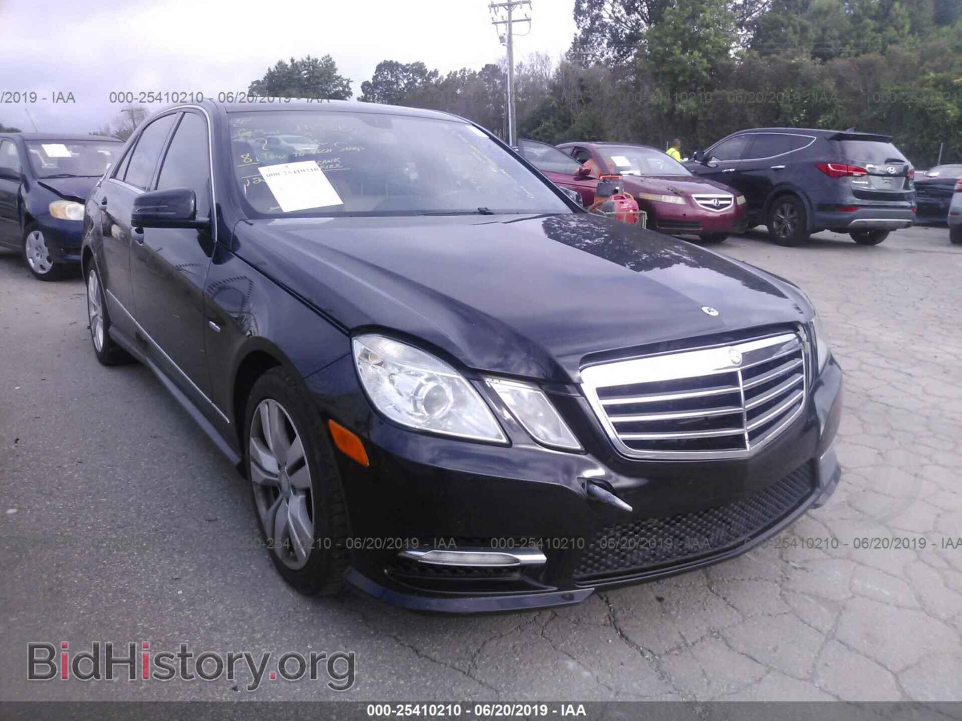 Photo WDDHF2EBXCA527569 - MERCEDES-BENZ E 2012
