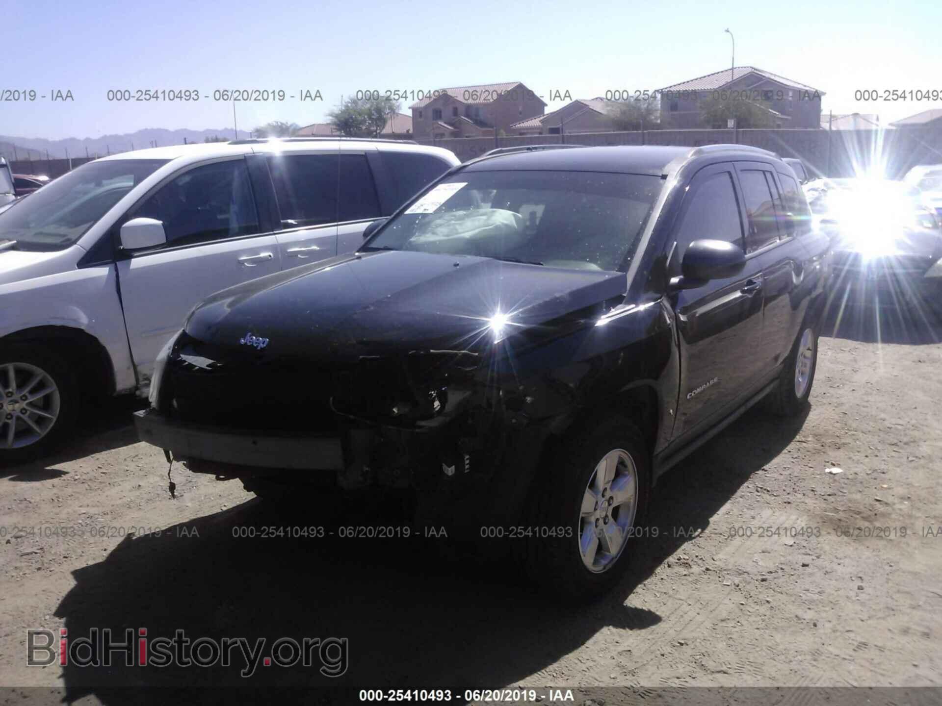 2014 JEEP COMPASS - VIN: 1C4NJCBA5ED749614 - Фото 2