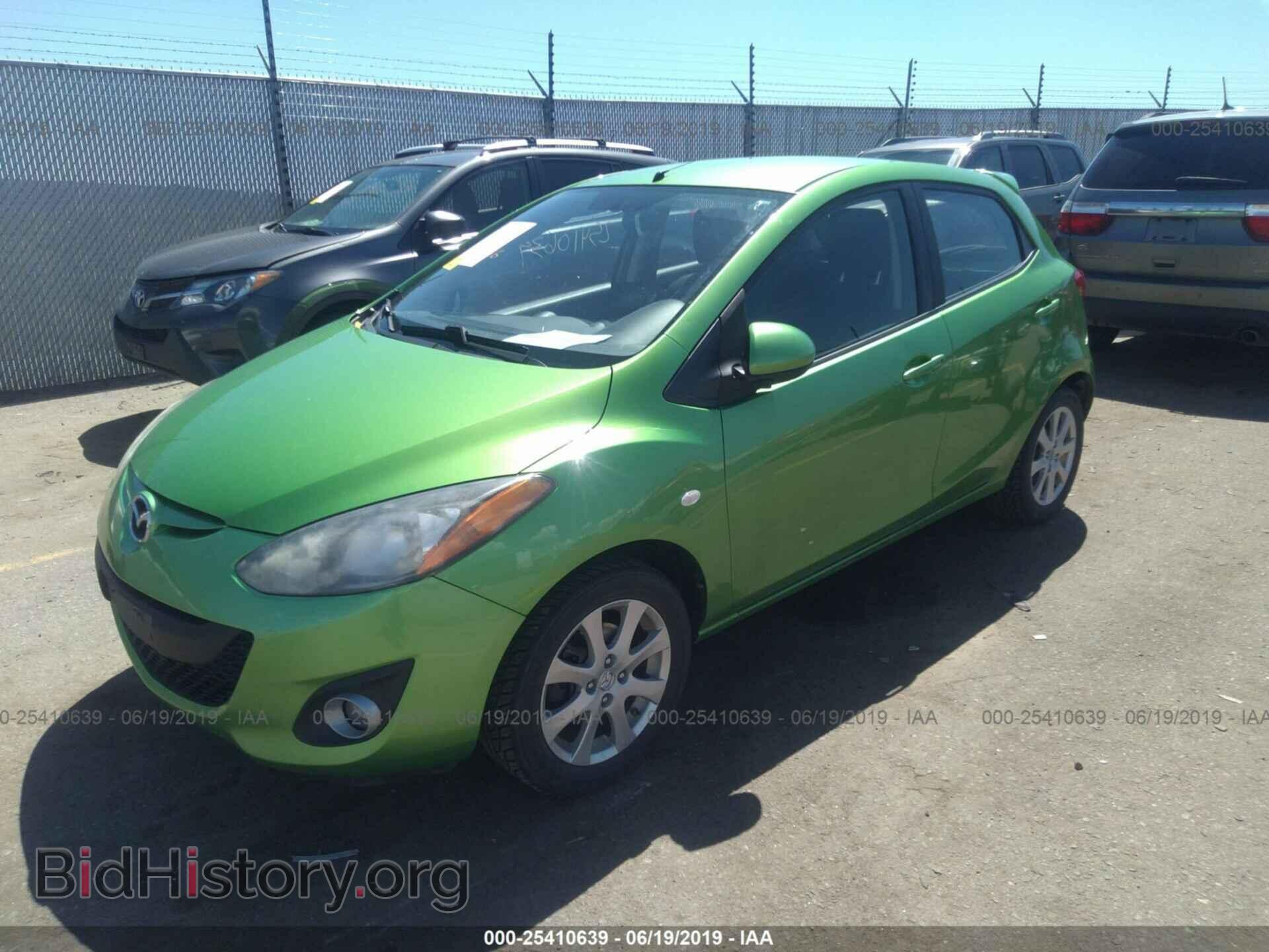 2011 MAZDA MAZDA2 - VIN: JM1DE1HY2B0101580 - Фото 2