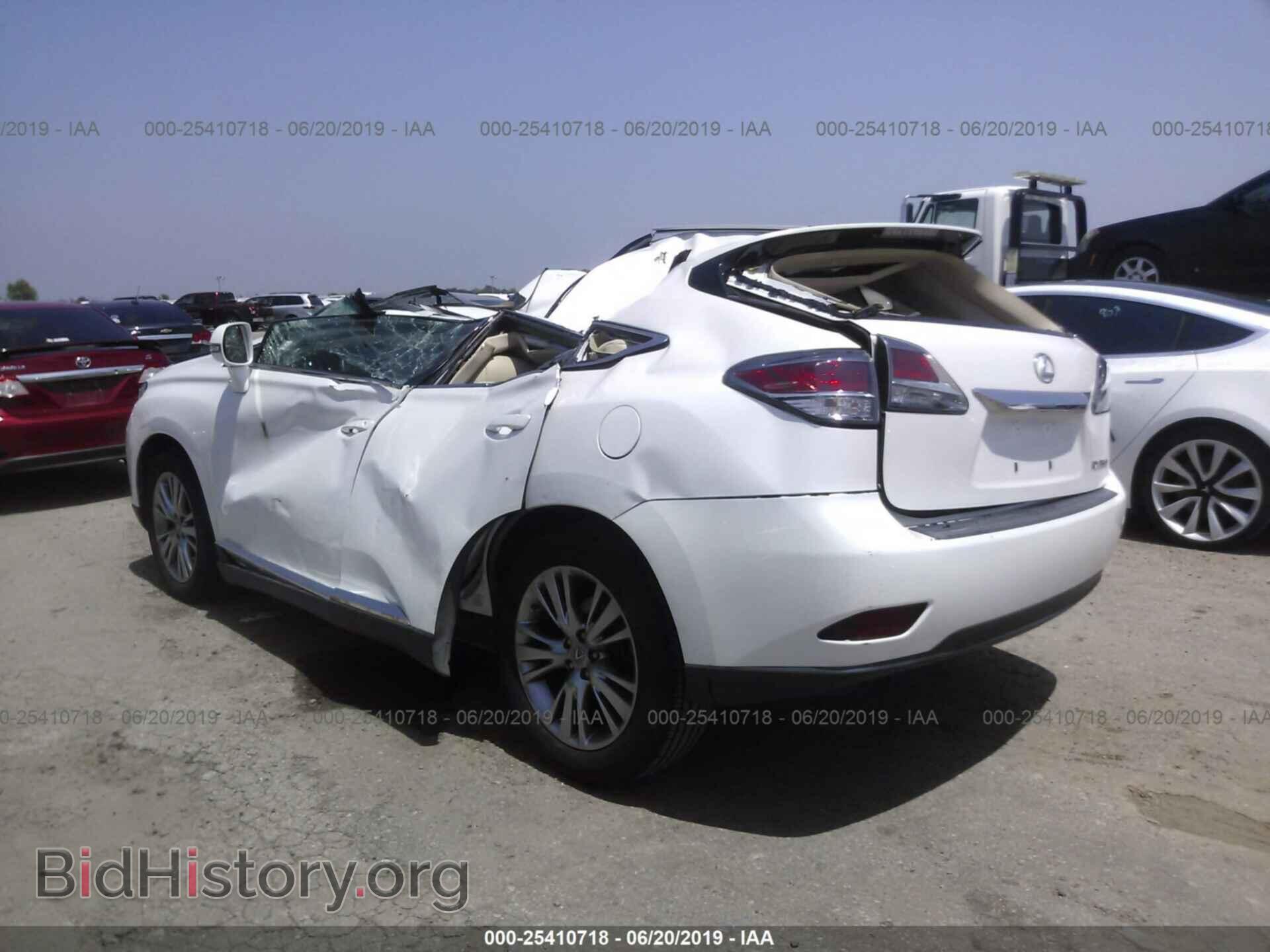 2013 LEXUS RX - VIN: 2T2ZK1BA2DC115025 - Фото 3